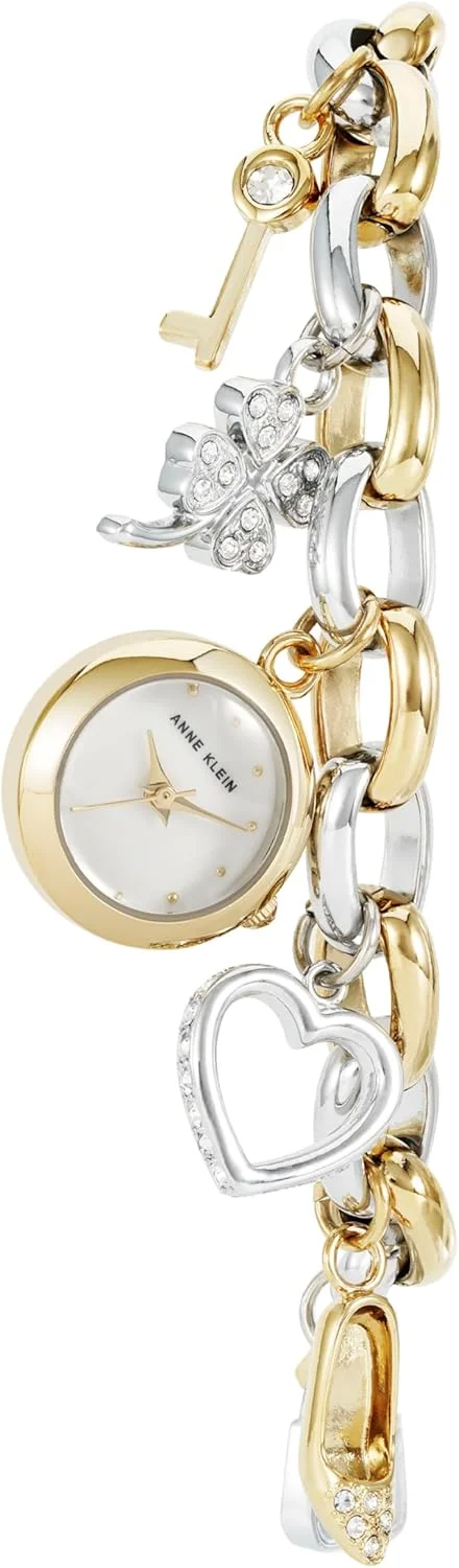 ساعت مچی زنانه آنه کلاین با دستبند آویز نگین دار