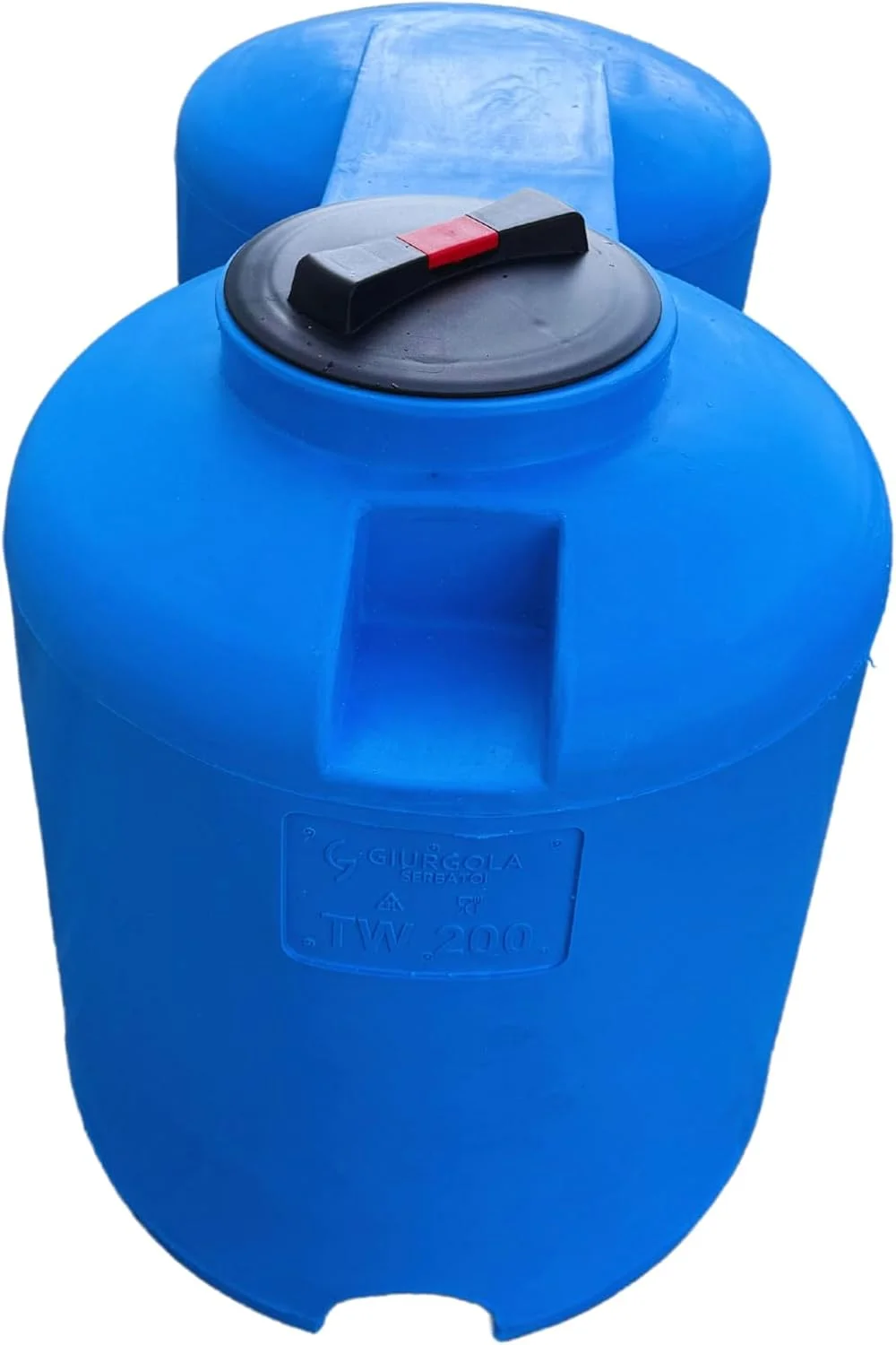 مخزن آب پلی اتیلن، سایز جمع و جور، برای فضاهای تنگ، مدل Twin 200 لیتری، ساخت ایتالیا