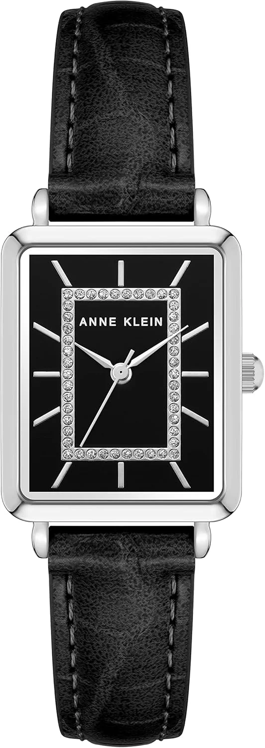 ساعت مچی زنانه آنه کلاین با بند طرح کروکو و تزیینات اکلیلی مدل AK/3820