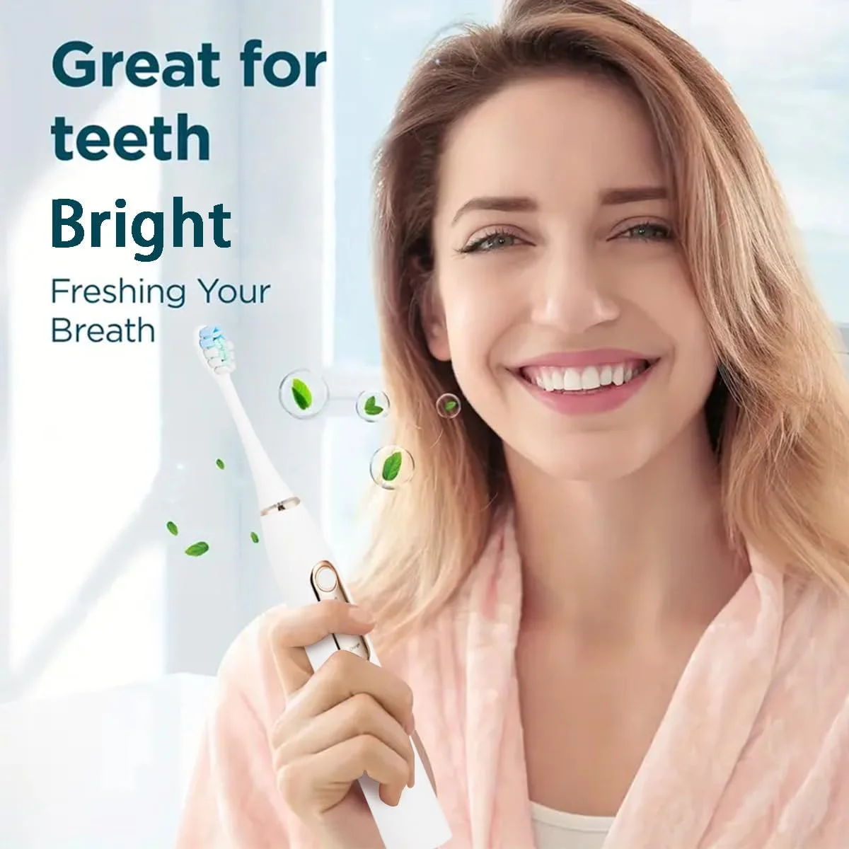 مسواک برقی تودتانا مدل R16، برس های دندانی و مسواک… (سفید) مسواک برقی تودتانا مدل R16، برس های دندانی و مسواک… (سفید)