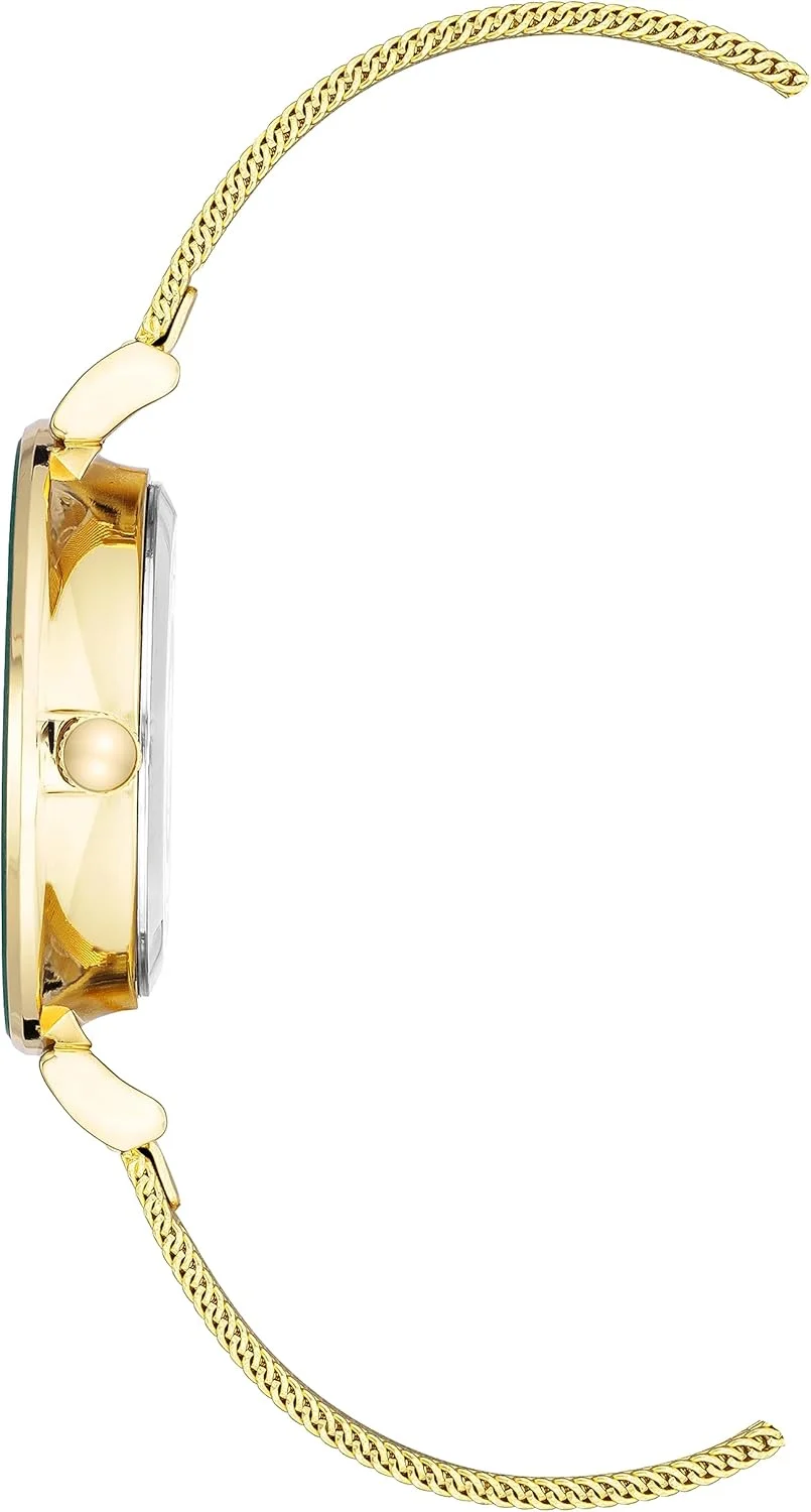 ساعت مچی زنانه آنه کلاین با بند توری و نگین های درخشان