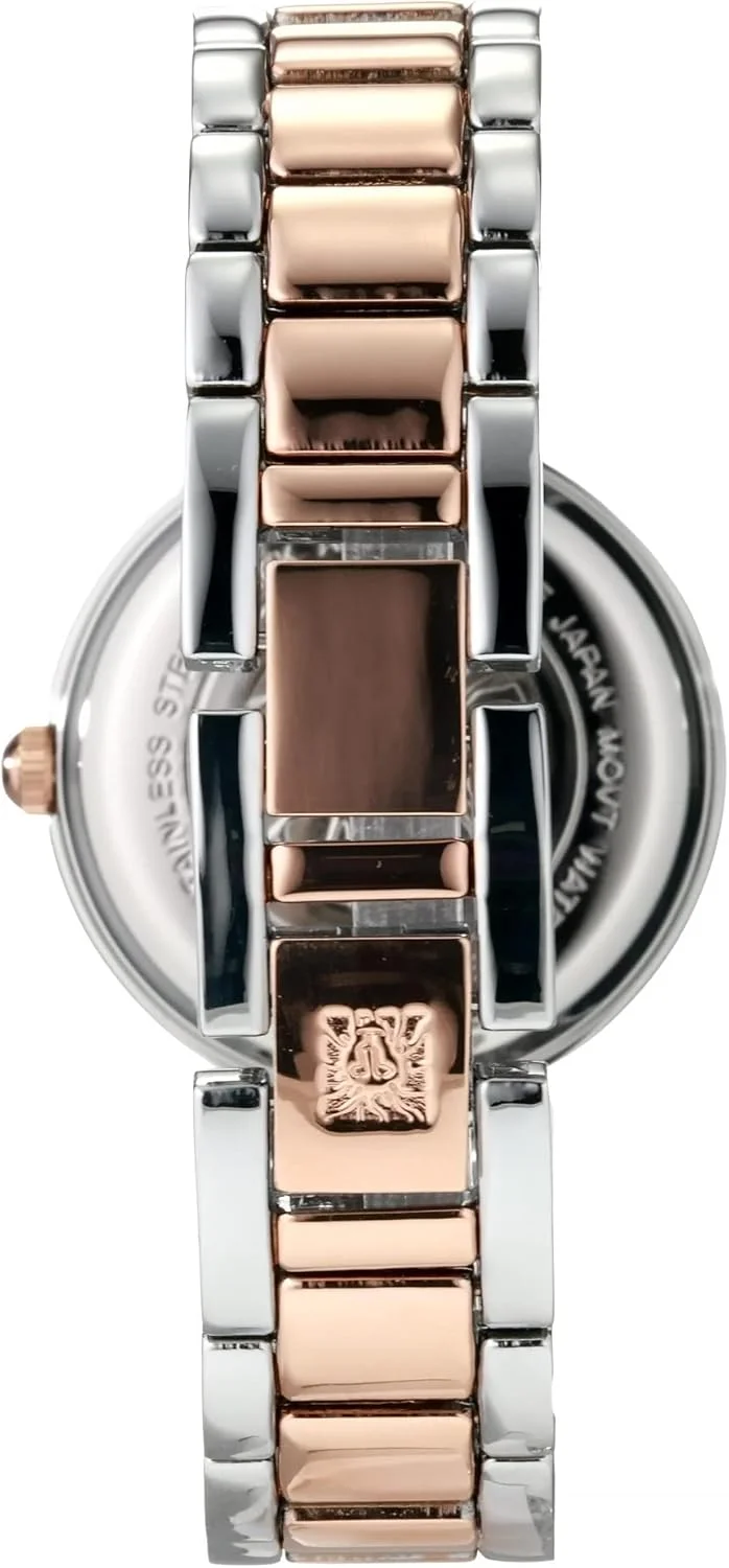 ساعت مچی زنانه آنه کلاین با صفحه الماس اصل و بند دستبندی