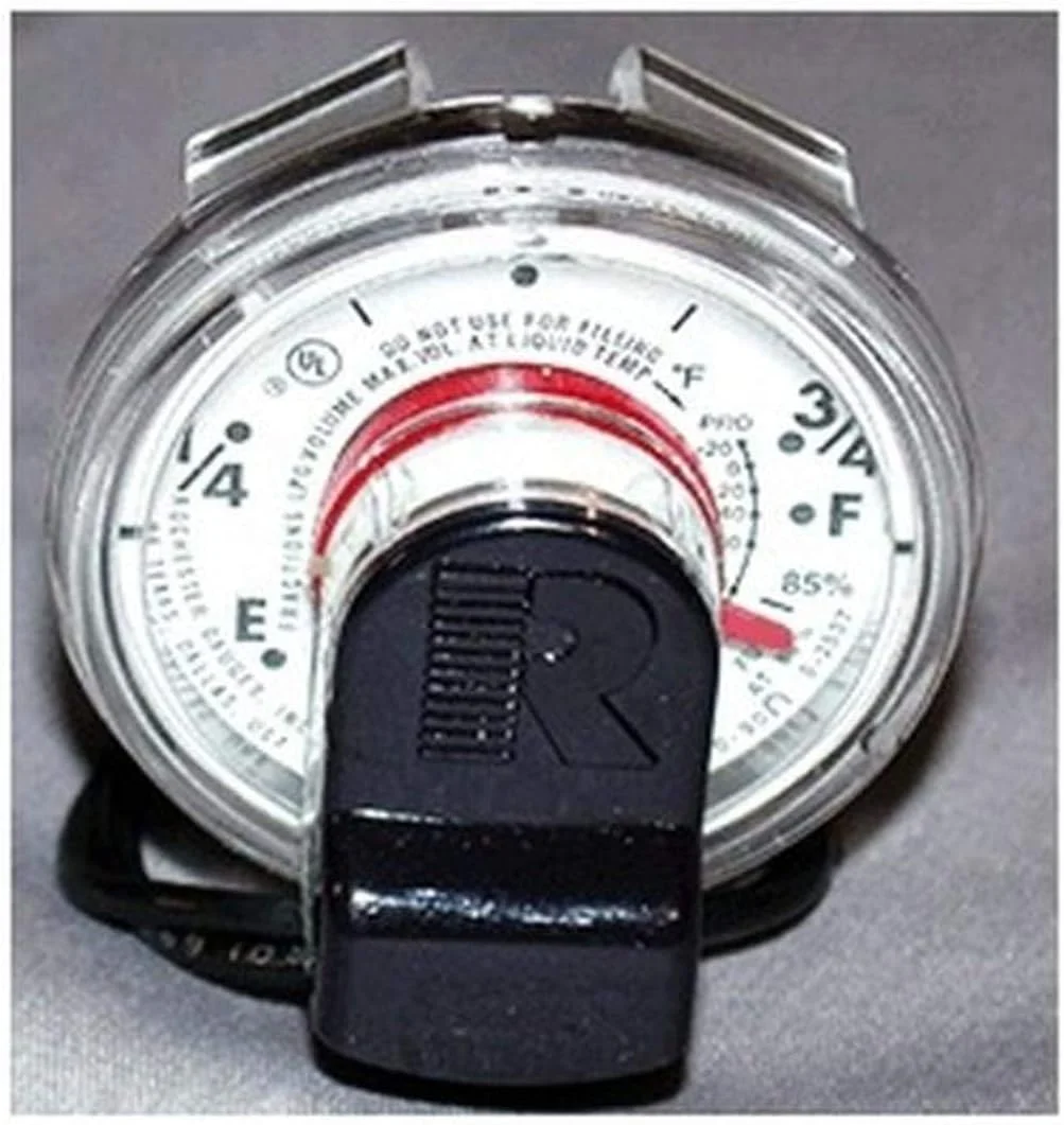 مخزن گاز مایع منچستر تانک مدل G12846 با فرستنده از راه دور 90 درجه OHM