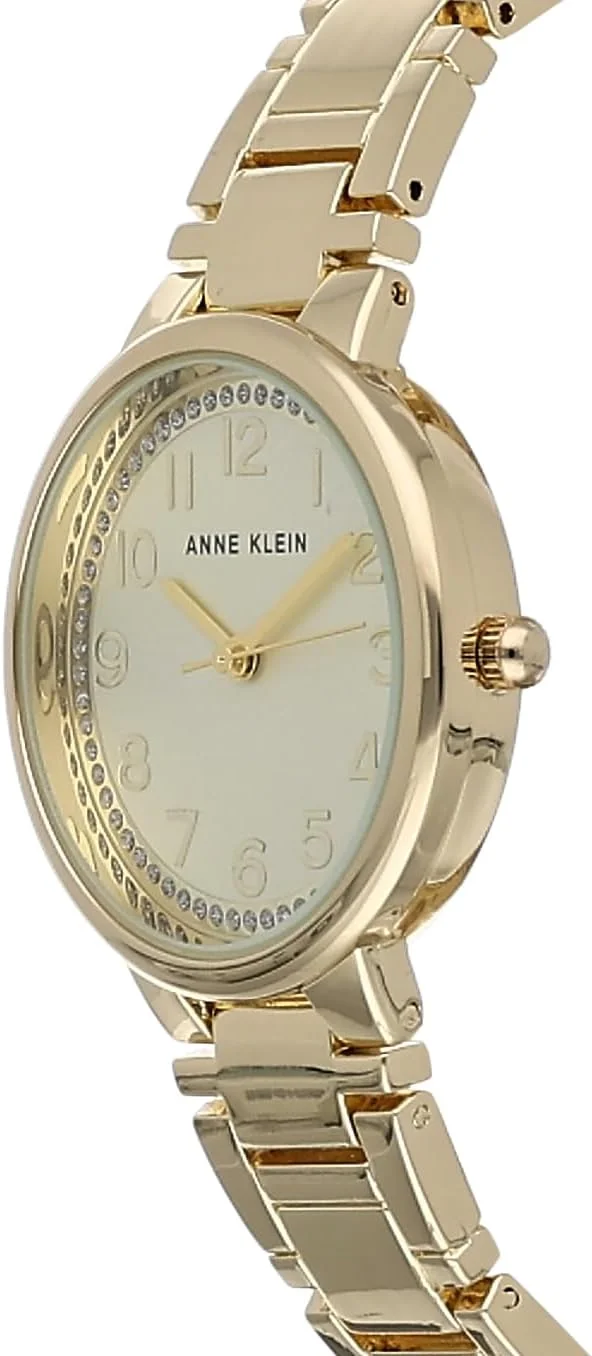 Anne Klein Women's Glitter Accented Bracelet Watch