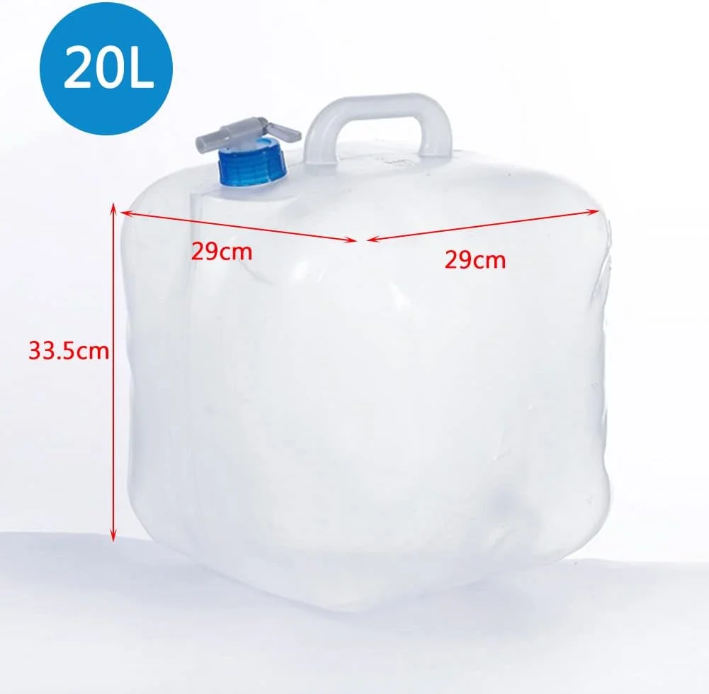 ظرف تاشو نگهداری آب LYEAA با شیر، مناسب برای پیاده روی، ماهیگیری، کمپینگ، کیسه تاشو آب آشامیدنی، سطل مخزن آب برای فضای باز، پیاده روی، کیت اضطراری بقا در طوفان ظرف تاشو نگهداری آب LYEAA با شیر، مناسب برای پیاده روی، ماهیگیری، کمپینگ، کیسه تاشو آب آشامیدنی، سطل مخزن آب برای فضای باز، پیاده روی، کیت اضطراری بقا در طوفان