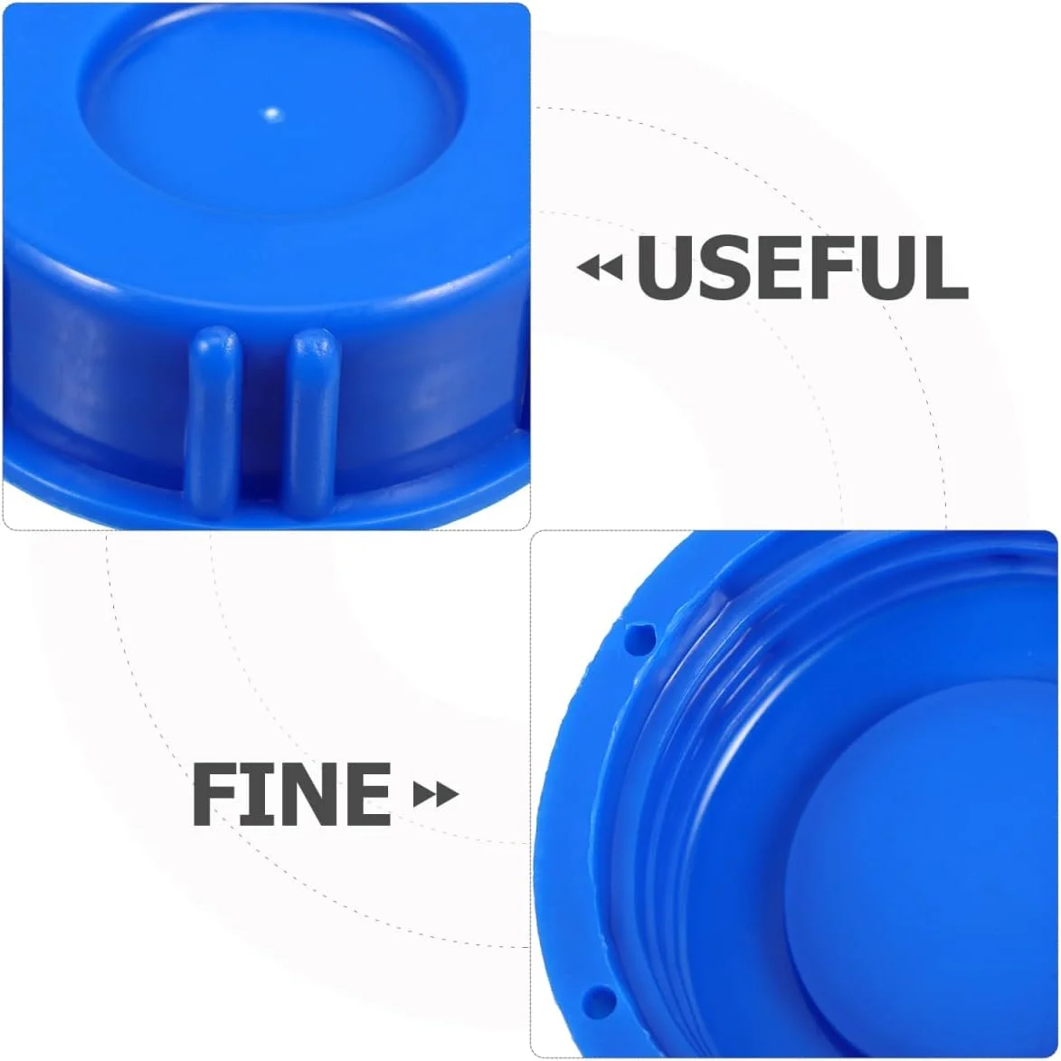 درب محافظ مخزن آب باران OUNONA، درب پلاستیکی بشکه 20 لیتری، 25 لیتری برای سطل HDPE