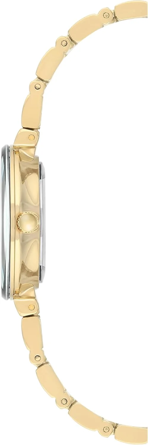 ساعت مچی عقربه ای زنانه آنه کلاین مدل AK/2434BKGB، بند فلزی، طلایی و مشکی ساعت مچی عقربه ای زنانه آنه کلاین مدل AK/2434BKGB، بند فلزی، طلایی و مشکی