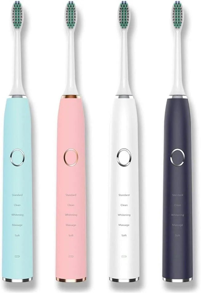 25 Speed Sonic Electric Floss IPX8 Waterproof Rechargeable Electric Toothbrush (Color : Black) 25 Speed Sonic Electric Floss IPX8 Waterproof Rechargeable Electric Toothbrush (Color : Black)