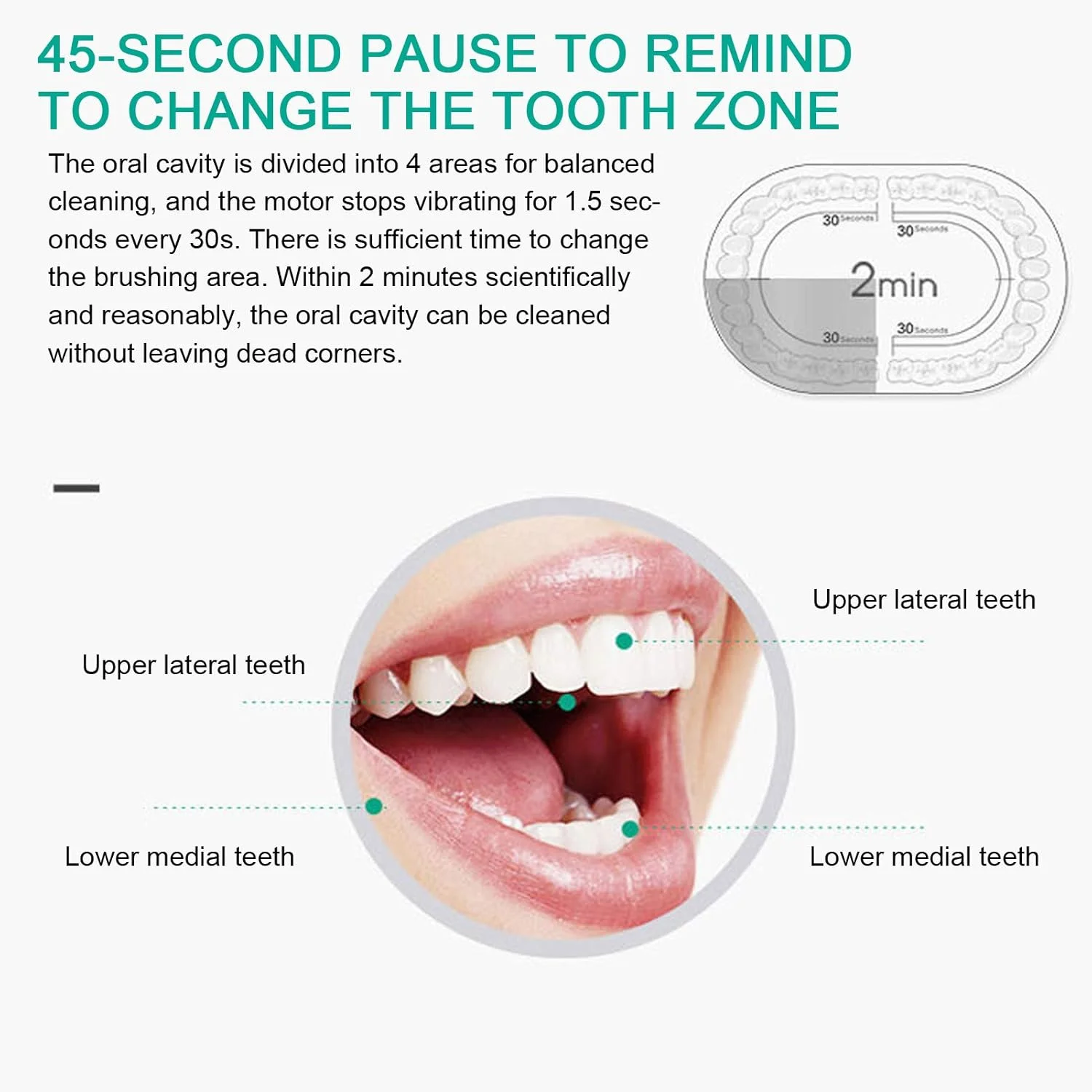 مسواک برقی 360 درجه U شکل Shandongmt، مسواک سر سیلیکونی اتوماتیک قابل شارژ، ابزار تمیز کردن دندان و مراقبت از دهان مسواک برقی 360 درجه U شکل Shandongmt، مسواک سر سیلیکونی اتوماتیک قابل شارژ، ابزار تمیز کردن دندان و مراقبت از دهان