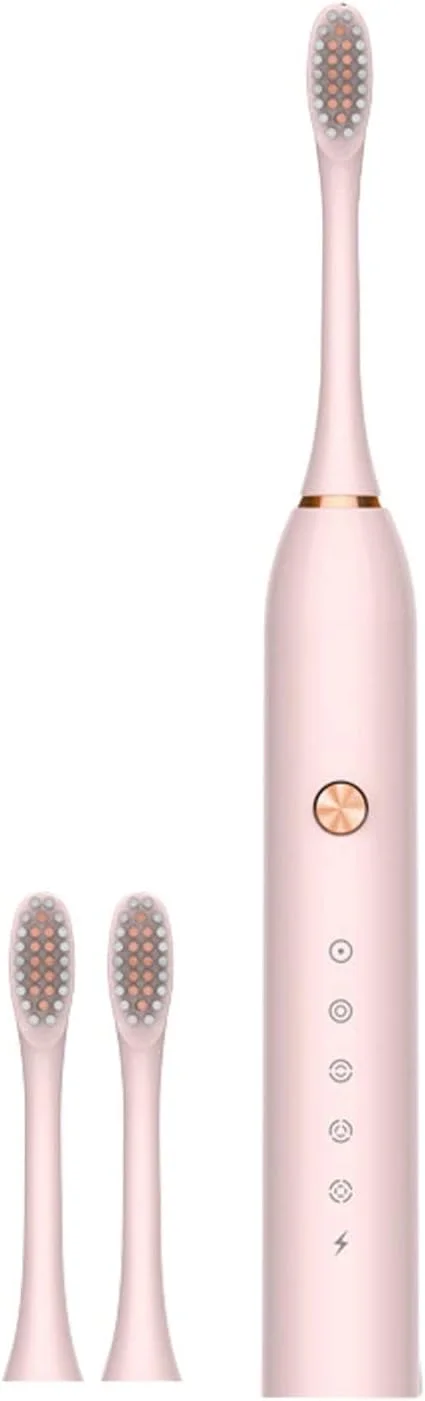 مسواک برقی PURRL با 2 سری و تایمر، 5 حالت و 5 سطح لرزش، 4 ساعت شارژ برای 30 روز استفاده، یک سورپرایز کوچک مسواک برقی PURRL با 2 سری و تایمر، 5 حالت و 5 سطح لرزش، 4 ساعت شارژ برای 30 روز استفاده، یک سورپرایز کوچک