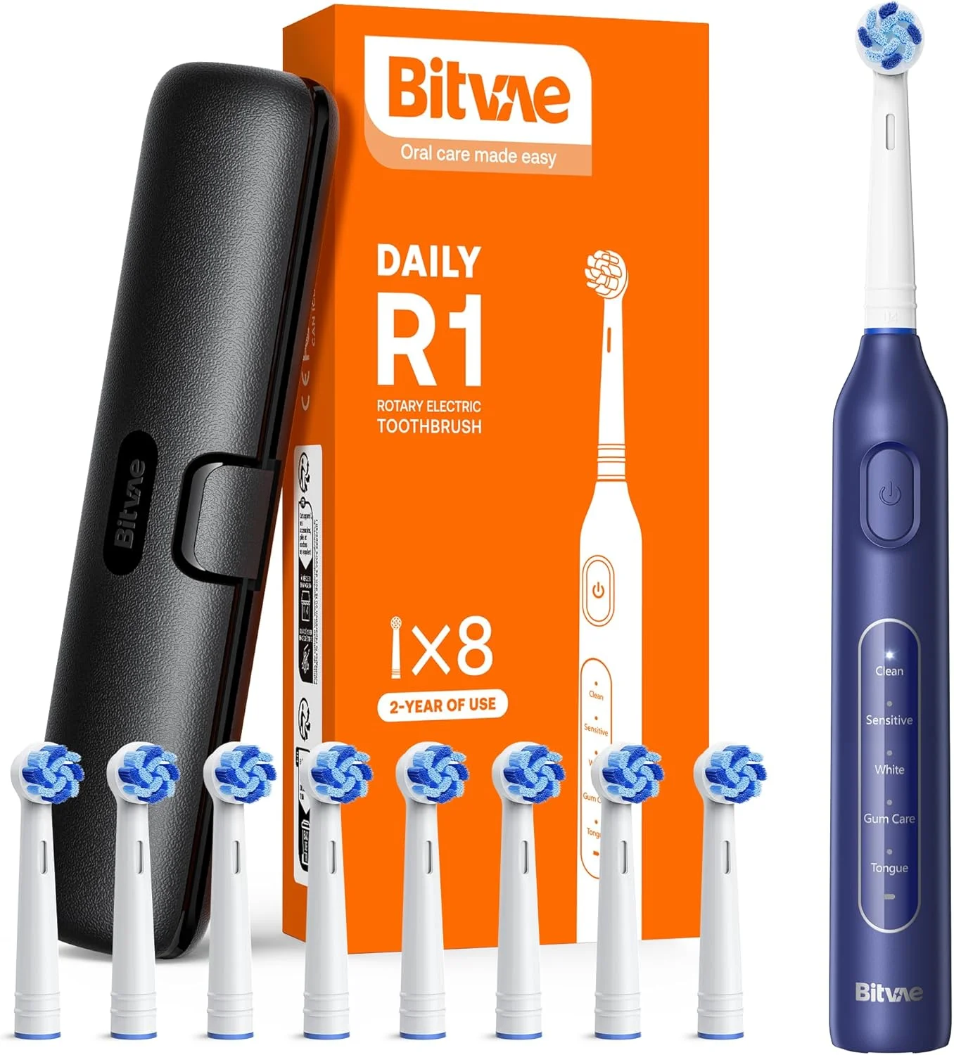 مسواک برقی مدل R1H3 آبی تیره، هدیه برای آقایان/بانوان مسواک برقی مدل R1H3 آبی تیره، هدیه برای آقایان/بانوان