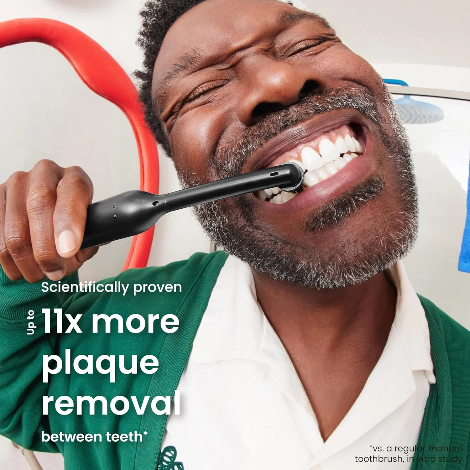 مسواک برقی چرخشی قابل شارژ Quip Rev 360 با سری اضافی - برس نرم، سنسور فشار، 3 شدت، عمر باتری 30 روزه، کیف مسافرتی، پایه آینه - آبی سنگی مسواک برقی چرخشی قابل شارژ Quip Rev 360 با سری اضافی - برس نرم، سنسور فشار، 3 شدت، عمر باتری 30 روزه، کیف مسافرتی، پایه آینه - آبی سنگی