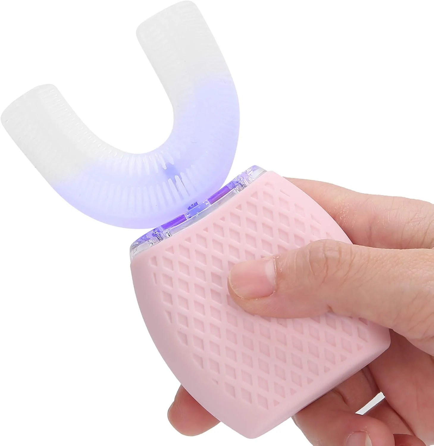 مسواک برقی 360 درجه U شکل Shandongmt، مسواک سر سیلیکونی اتوماتیک قابل شارژ، ابزار تمیز کردن دندان و مراقبت از دهان مسواک برقی 360 درجه U شکل Shandongmt، مسواک سر سیلیکونی اتوماتیک قابل شارژ، ابزار تمیز کردن دندان و مراقبت از دهان