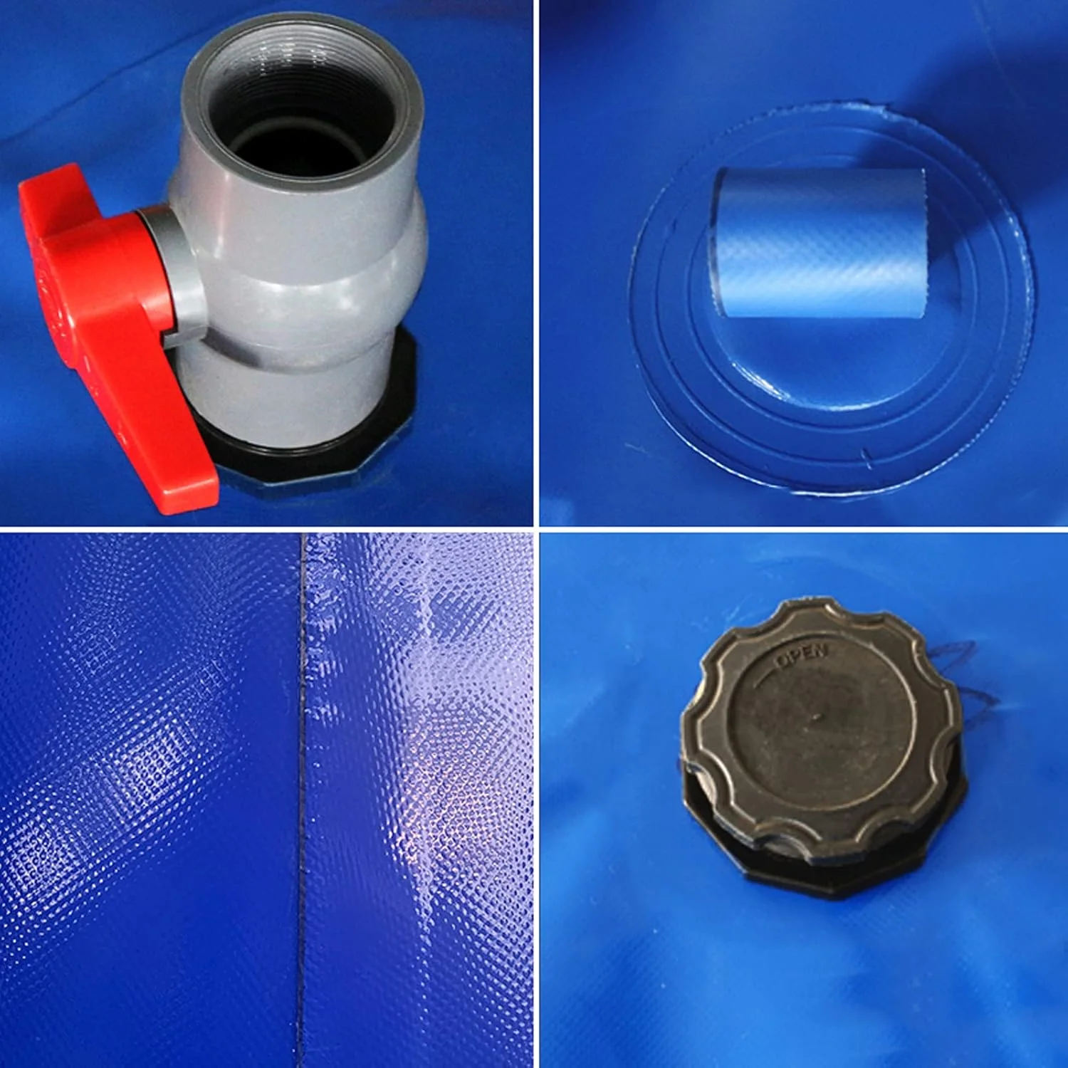 High Capacity Outdoor Storage Water Bladder, Portable Mobile Emergency Water Tank, Reusable Flexible Plastic Water Bag with Valve for Alternative Emergency Water Delivery Transfer High Capacity Outdoor Storage Water Bladder, Portable Mobile Emergency Water Tank, Reusable Flexible Plastic Water Bag with Valve for Alternative Emergency Water Delivery Transfer