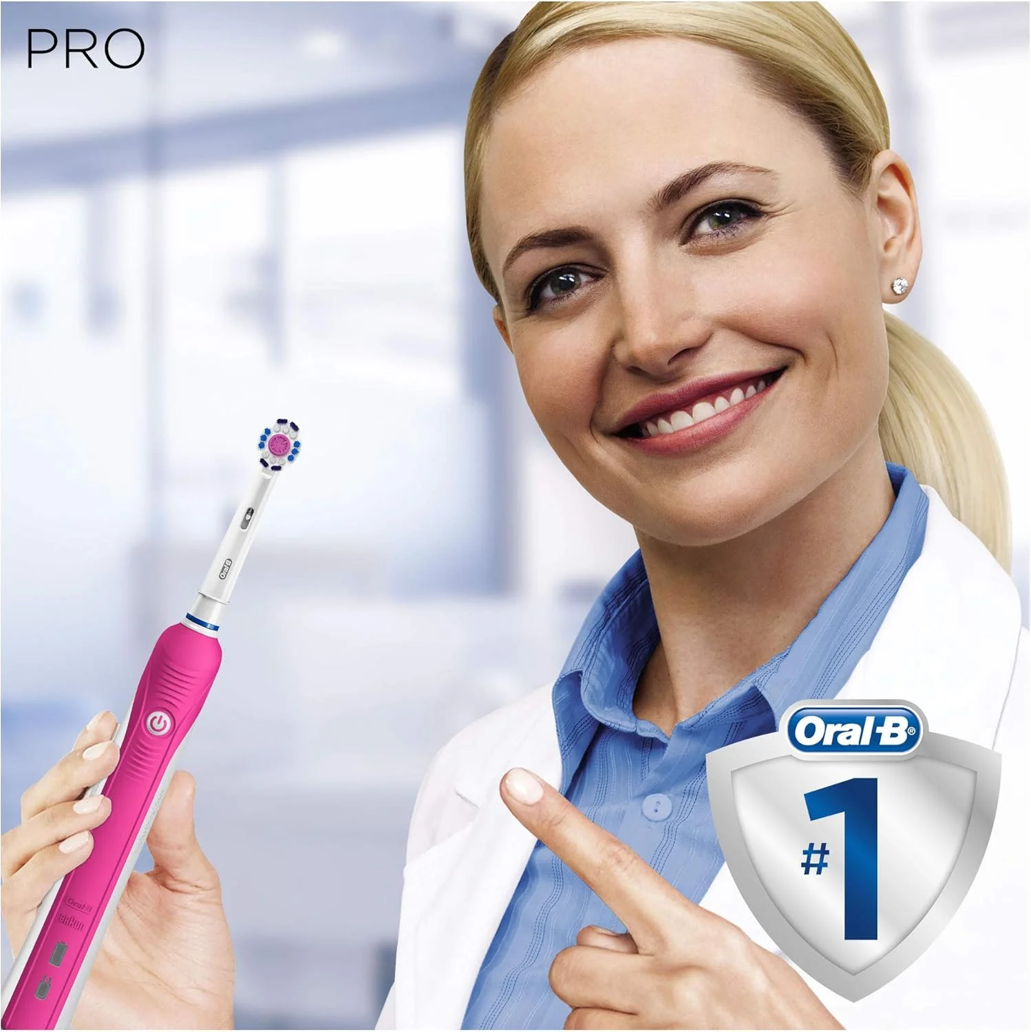 مسواک برقی نوسانی بزرگسال Oral-B PRO 750 3DWhite - مسواک برقی (330 گرم، 100 میلی متر، 178 میلی متر، 253 میلی متر، 490 گرم، 1 عدد) مسواک برقی نوسانی بزرگسال Oral-B PRO 750 3DWhite - مسواک برقی (330 گرم، 100 میلی متر، 178 میلی متر، 253 میلی متر، 490 گرم، 1 عدد)