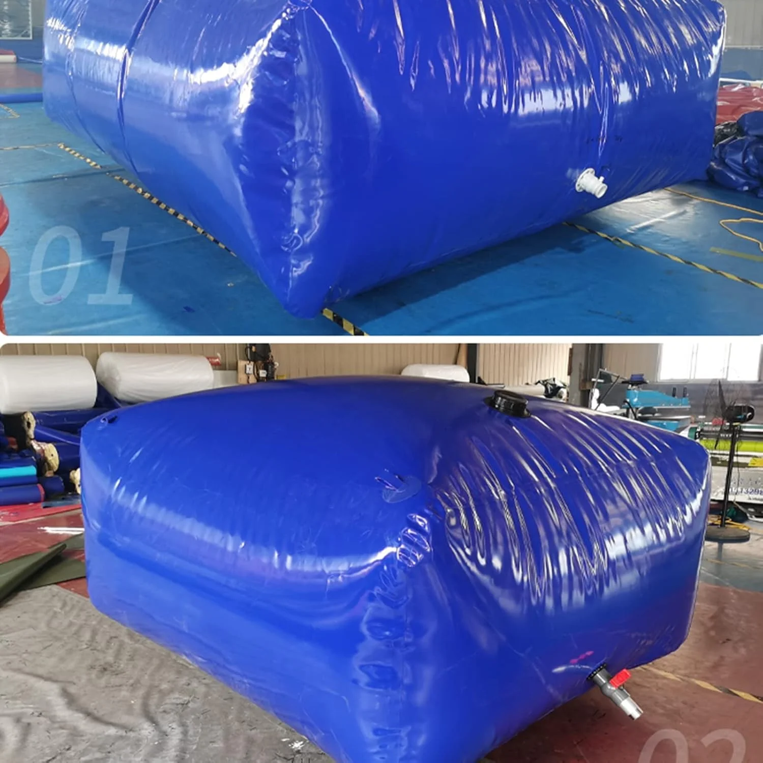 مخزن آب تاشو با ظرفیت بالا برای فضای باز، مخزن انعطاف پذیر ذخیره آب با شیر روشن/خاموش، مخازن تاشو ذخیره آب برای ذخیره آب کشاورزی، مقاوم در برابر خشکی WMEIE (رنگ: آبی، سایز: 1.25 مخزن آب تاشو با ظرفیت بالا برای فضای باز، مخزن انعطاف پذیر ذخیره آب با شیر روشن/خاموش، مخازن تاشو ذخیره آب برای ذخیره آب کشاورزی، مقاوم در برابر خشکی WMEIE (رنگ: آبی، سایز: 1.25