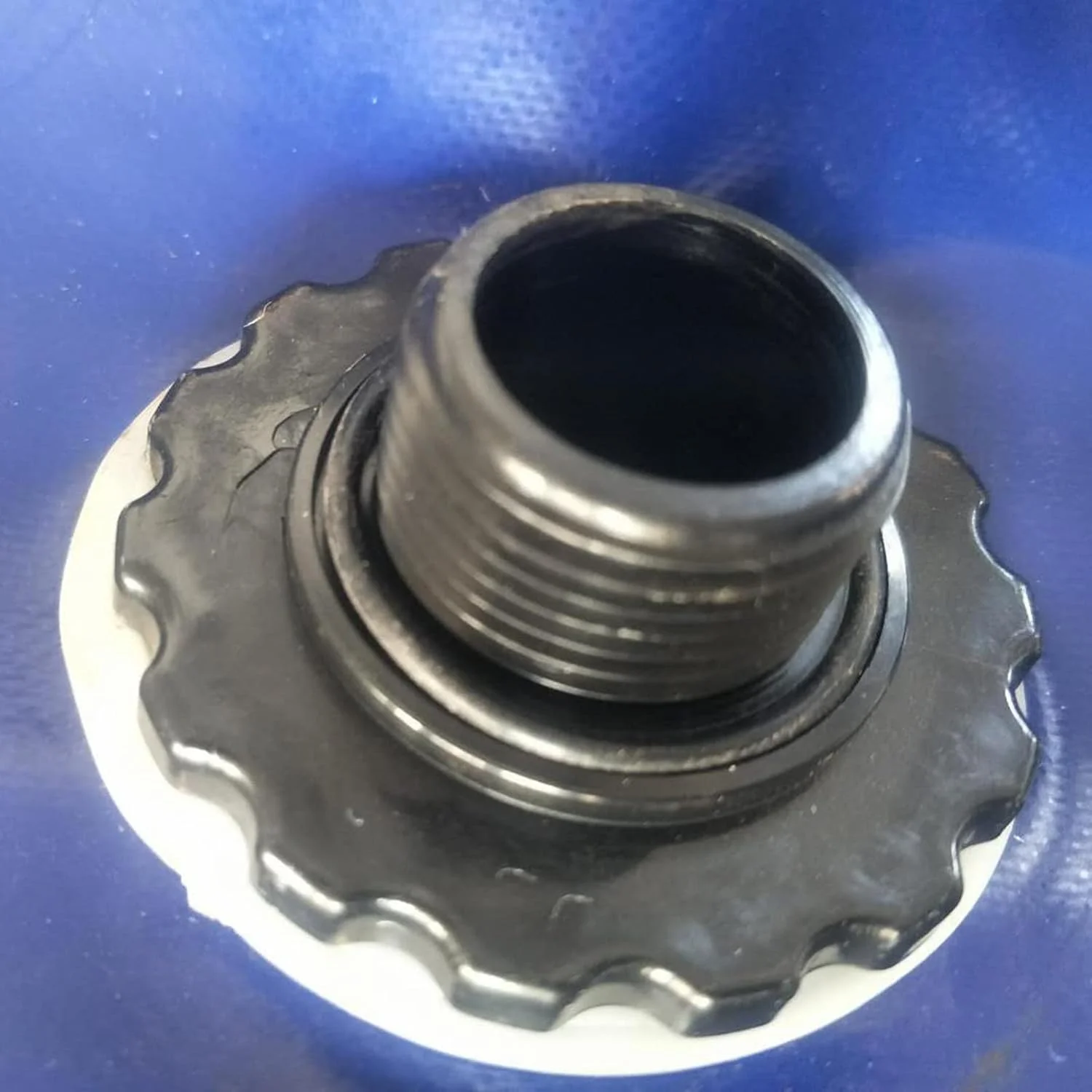 مخزن آب تاشو با ظرفیت بالا برای فضای باز، تانک ذخیره آب اضطراری قابل حمل، مخزن ذخیره آب انعطاف پذیر با شیر روشن-خاموش WMEIE (رنگ: آبی، اندازه: 1.5X1X0.75 متر (1000 لیتر)