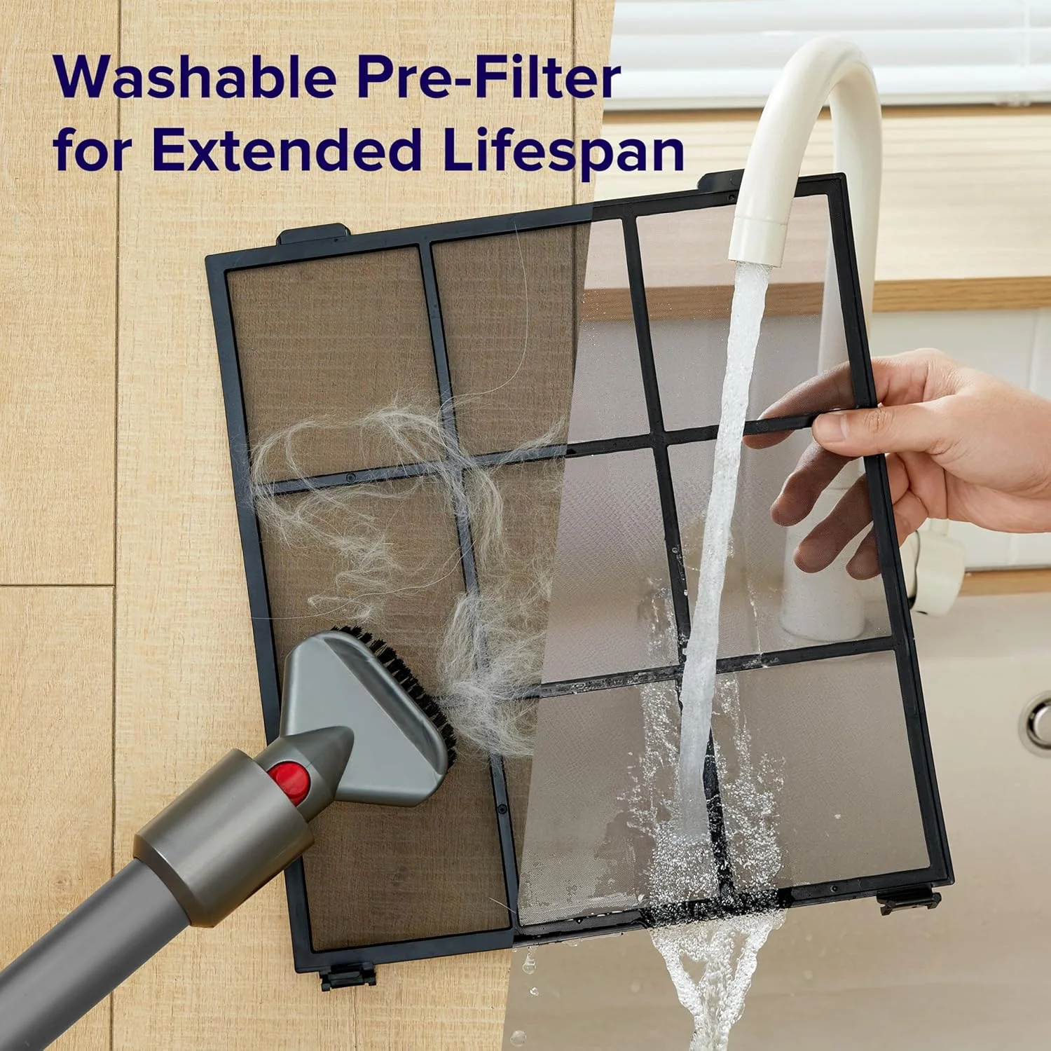 دستگاه تصفیه هوای LEVOIT مناسب اتاق بزرگ و اتاق خواب تا 103 متر مربع با حسگرهای کیفیت هوا و نور، وای فای هوشمند، فیلترهای قابل شستشو، فیلتر HEPA برای جذب موی حیوانات خانگی، آلرژی، گرد و غبار، دود، مدل Vital 100S دستگاه تصفیه هوای LEVOIT مناسب اتاق بزرگ و اتاق خواب تا 103 متر مربع با حسگرهای کیفیت هوا و نور، وای فای هوشمند، فیلترهای قابل شستشو، فیلتر HEPA برای جذب موی حیوانات خانگی، آلرژی، گرد و غبار، دود، مدل Vital 100S