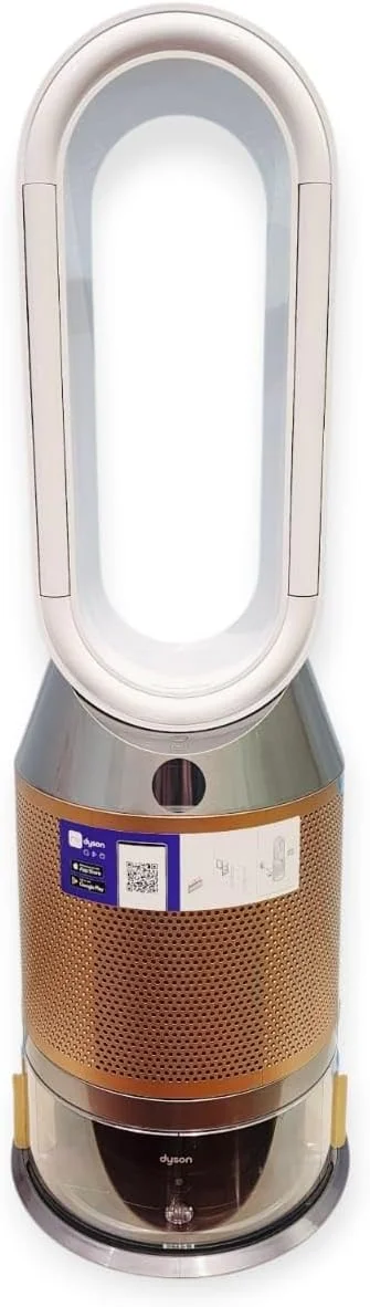 دستگاه تصفیه، مرطوب کننده و خنک کننده هوا دایسون مدل Purifier Humidify+Cool PH2 De-Nox | 545008-01 | سفید نیکل طلایی (سفید/طلایی)