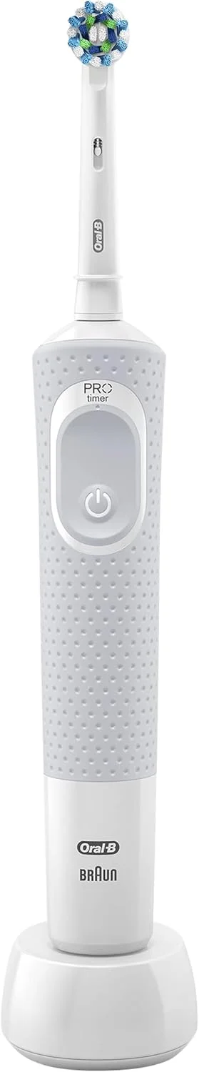 مسواک برقی شارژی Oral-B Vitality 100، سفید (با دوشاخه سه پین اماراتی) مسواک برقی شارژی Oral-B Vitality 100، سفید (با دوشاخه سه پین اماراتی)