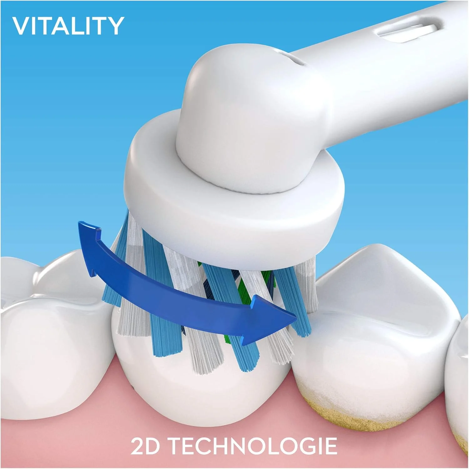 مسواک برقی اورال-بی مدل Vitality 100 Crossaction مسواک برقی اورال-بی مدل Vitality 100 Crossaction