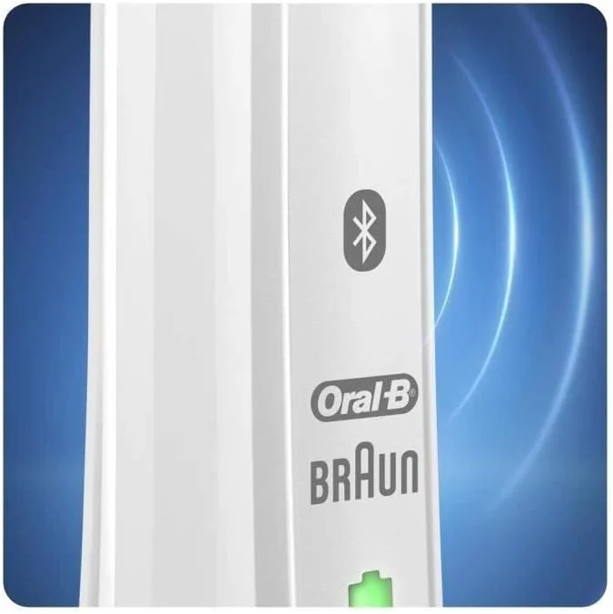 مسواک برقی هوشمند Oral-B Smart 4 4000N سفید، طراحی شده توسط Braun مسواک برقی هوشمند Oral-B Smart 4 4000N سفید، طراحی شده توسط Braun