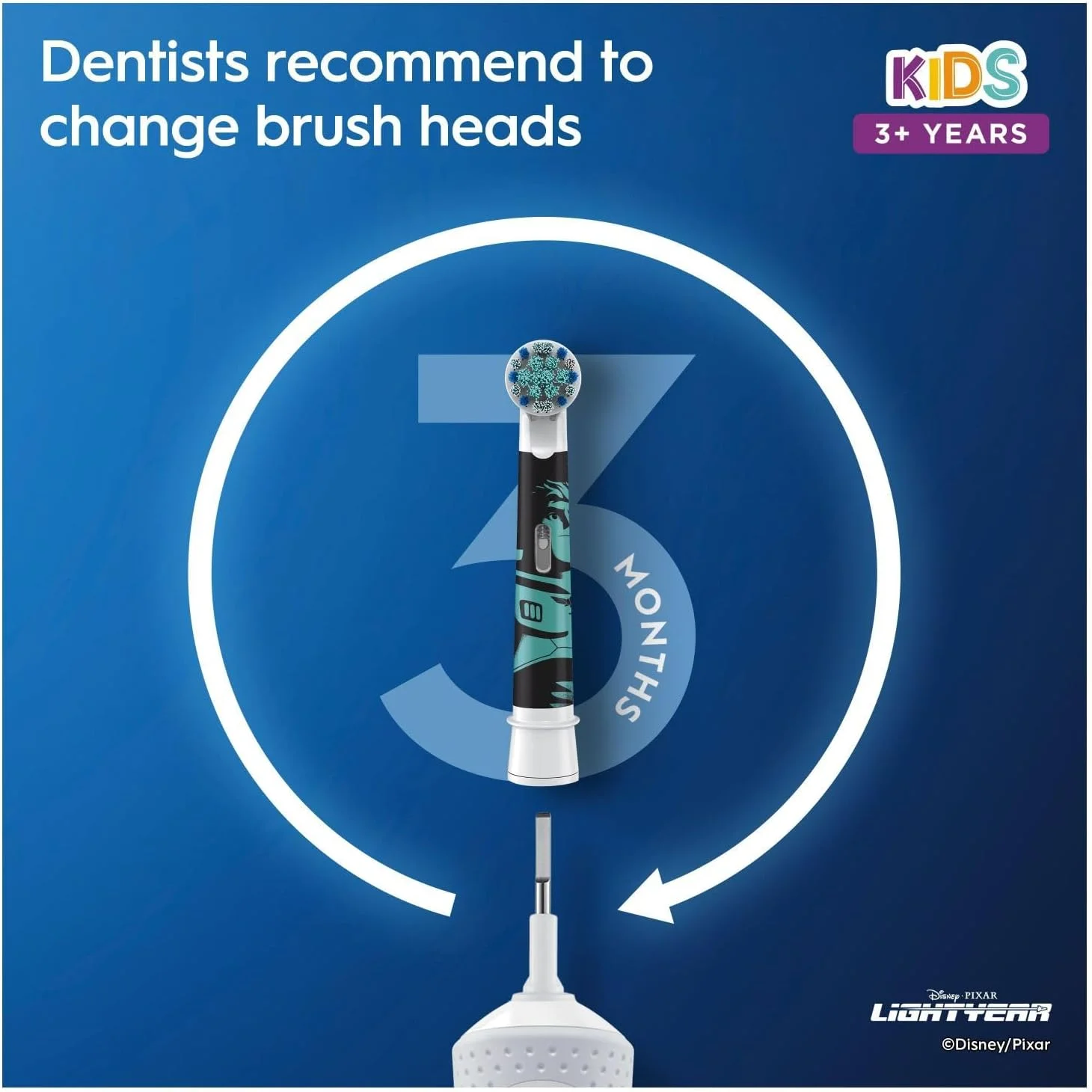 مسواک برقی کودکانه Oral-B، هدیه کریسمس برای کودکان، 1 عدد سری مسواک، جعبه مسافرتی، 4 عدد استیکر Disney Lightyear 2، 2 حالت با حالت حساس مناسب کودکان، برای سنین 3 سال به بالا، دوشاخه 2 پین UK، سفید مسواک برقی کودکانه Oral-B، هدیه کریسمس برای کودکان، 1 عدد سری مسواک، جعبه مسافرتی، 4 عدد استیکر Disney Lightyear 2، 2 حالت با حالت حساس مناسب کودکان، برای سنین 3 سال به بالا، دوشاخه 2 پین UK، سفید