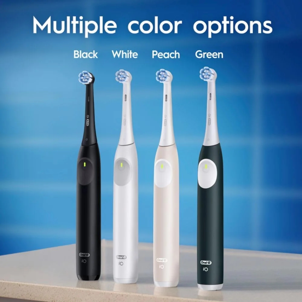مسواک برقی شارژی Oral-B iO Simple Clean، مشکی شب با 1 سری برس مراقبت ملایم و 1 کیف مسافرتی مشکی - سنسور فشار خودکار برای محافظت از لثه ها - 3 حالت - تایمر 2 دقیقه ای مسواک برقی شارژی Oral-B iO Simple Clean، مشکی شب با 1 سری برس مراقبت ملایم و 1 کیف مسافرتی مشکی - سنسور فشار خودکار برای محافظت از لثه ها - 3 حالت - تایمر 2 دقیقه ای