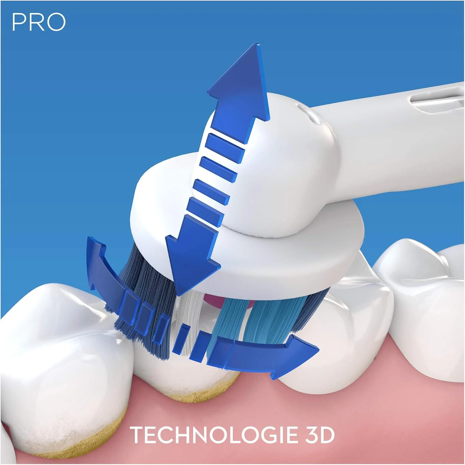 مسواک برقی اورال-بی PRO 2500 3D - صورتی مسواک برقی اورال-بی PRO 2500 3D - صورتی