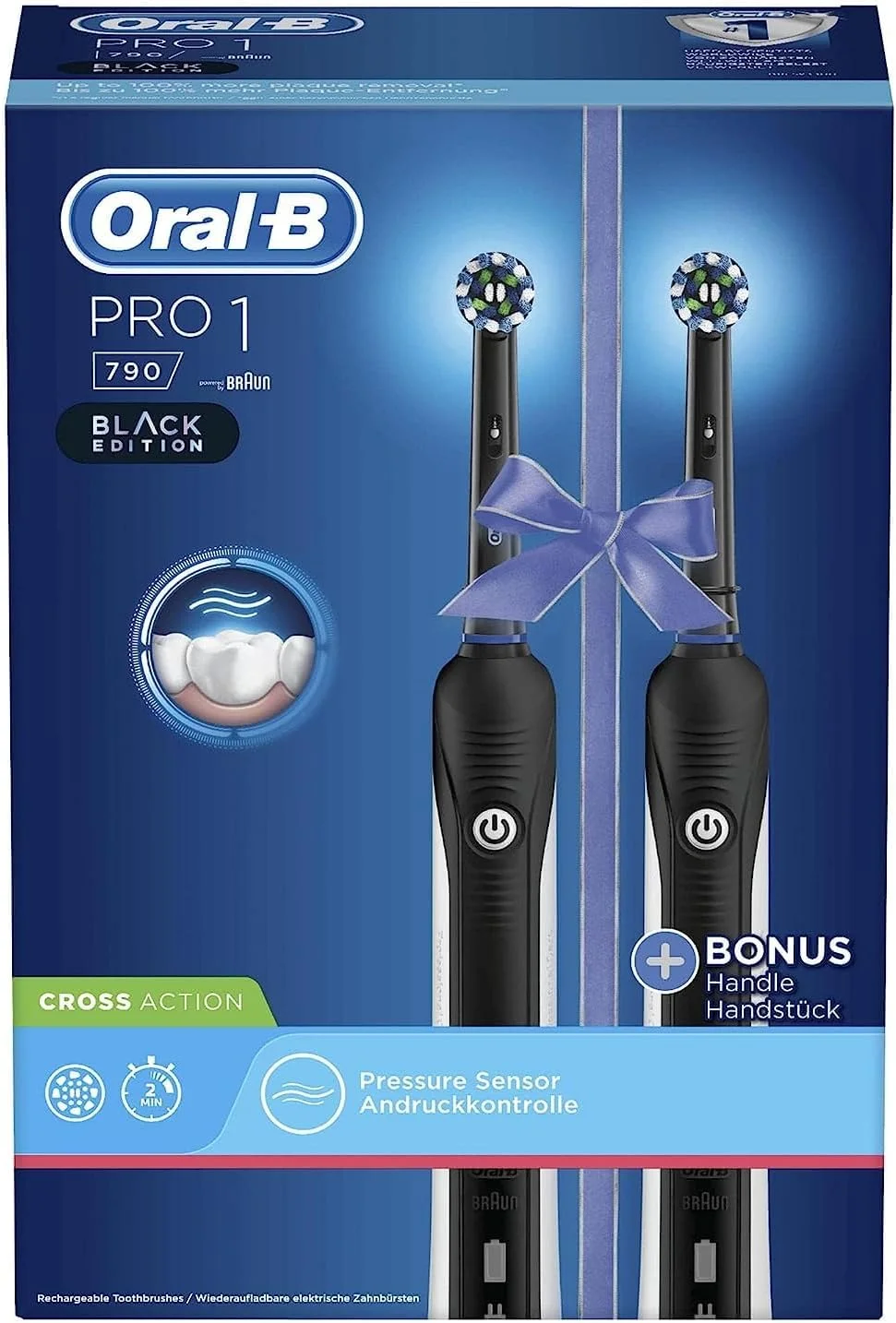 مسواک برقی اورال-بی Power PRO 790 با فناوری Cross Action