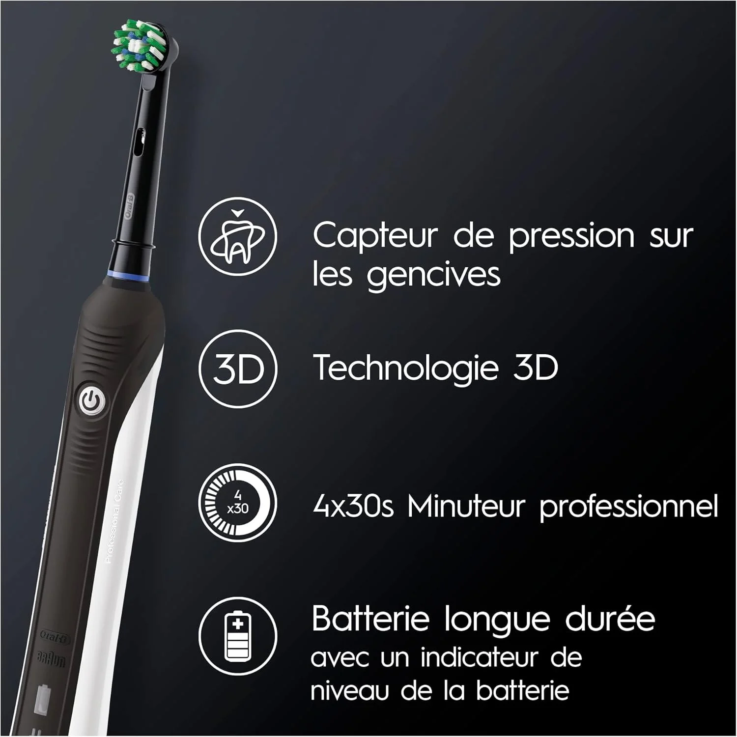مسواک برقی اورال-بی Power PRO 790 با فناوری Cross Action مسواک برقی اورال-بی Power PRO 790 با فناوری Cross Action