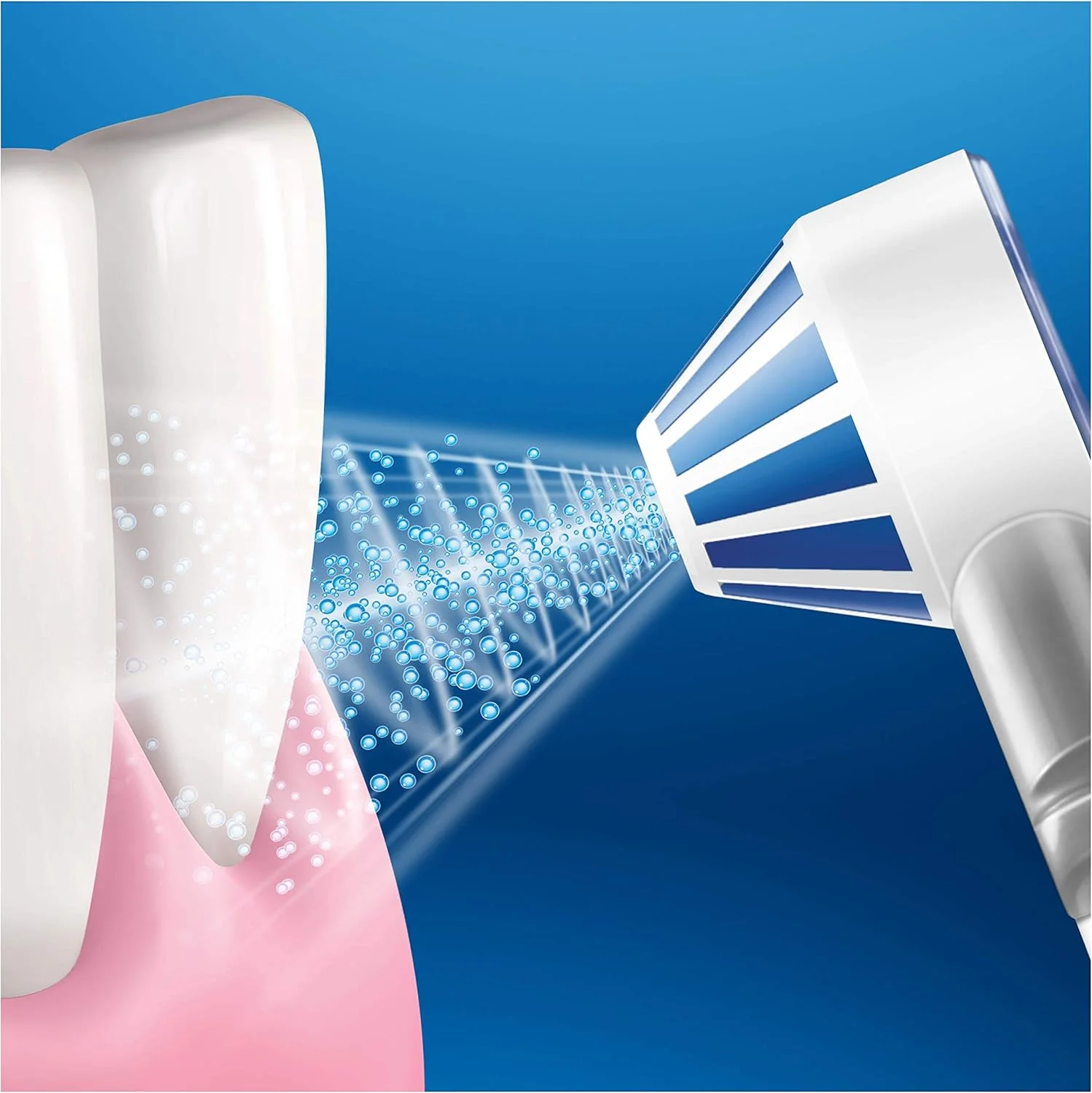 دستگاه شستشوی دهان و دندان اورال-بی Oxyjet، 1 سری، با فناوری میکروحباب، پاکسازی عمیق، احیا کننده لثه، باتری لیتیومی، ایده هدیه، سفید دستگاه شستشوی دهان و دندان اورال-بی Oxyjet، 1 سری، با فناوری میکروحباب، پاکسازی عمیق، احیا کننده لثه، باتری لیتیومی، ایده هدیه، سفید