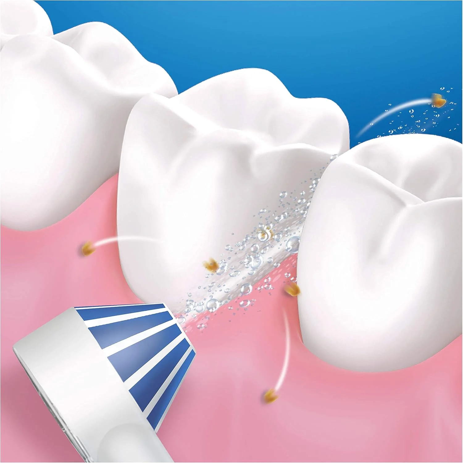 دستگاه شستشوی دهان و دندان اورال-بی Oxyjet، 1 سری، با فناوری میکروحباب، پاکسازی عمیق، احیا کننده لثه، باتری لیتیومی، ایده هدیه، سفید دستگاه شستشوی دهان و دندان اورال-بی Oxyjet، 1 سری، با فناوری میکروحباب، پاکسازی عمیق، احیا کننده لثه، باتری لیتیومی، ایده هدیه، سفید