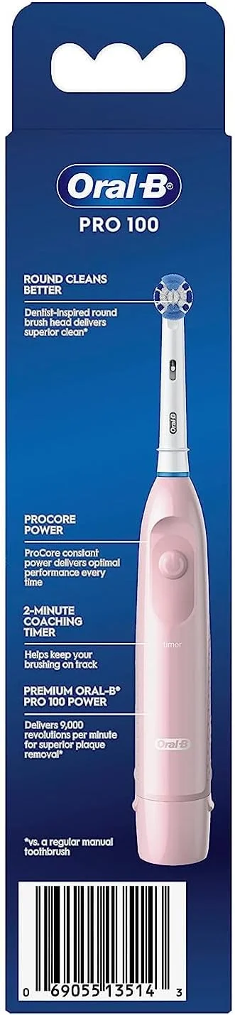 مسواک برقی باتری خور اورال-بی Pro 100 Precision Clean، (1 عدد) مسواک برقی باتری خور اورال-بی Pro 100 Precision Clean، (1 عدد)