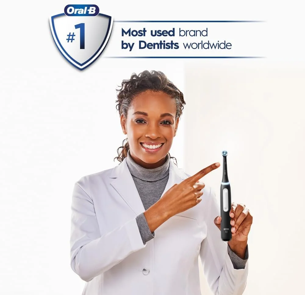 مسواک برقی Oral-B iO Series 3 به همراه (2) سری مسواک، قابل شارژ، سفید مسواک برقی Oral-B iO Series 3 به همراه (2) سری مسواک، قابل شارژ، سفید