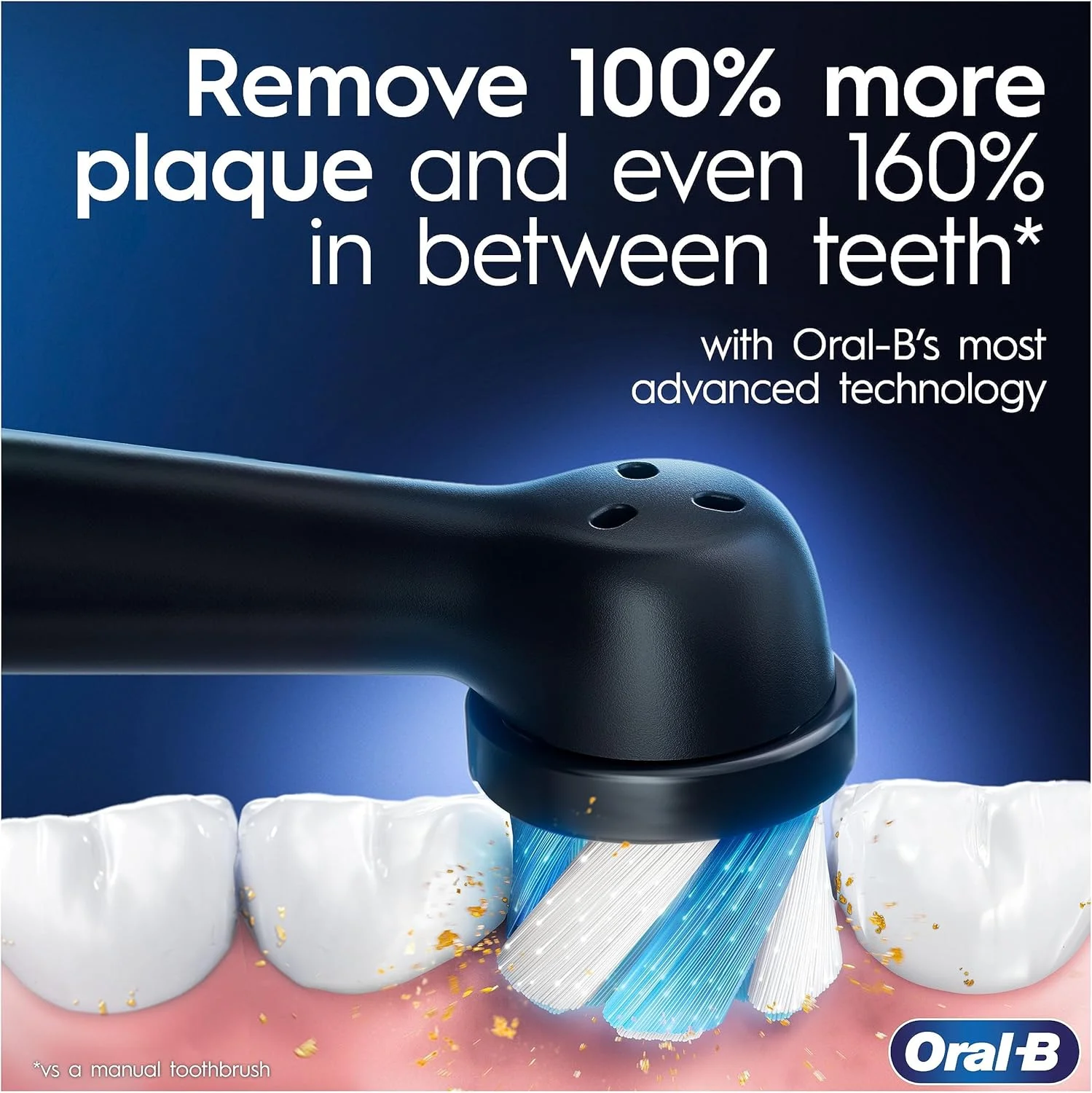 مسواک برقی بزرگسالان Oral-B iO4، مسواک برقی Oral B، دارای 1 سری مسواک، 4 حالت با قابلیت سفید کردن دندان، مسواک برقی بزرگسالان، دوشاخه UK 2 پین، سفید، مسواک Oral B Io