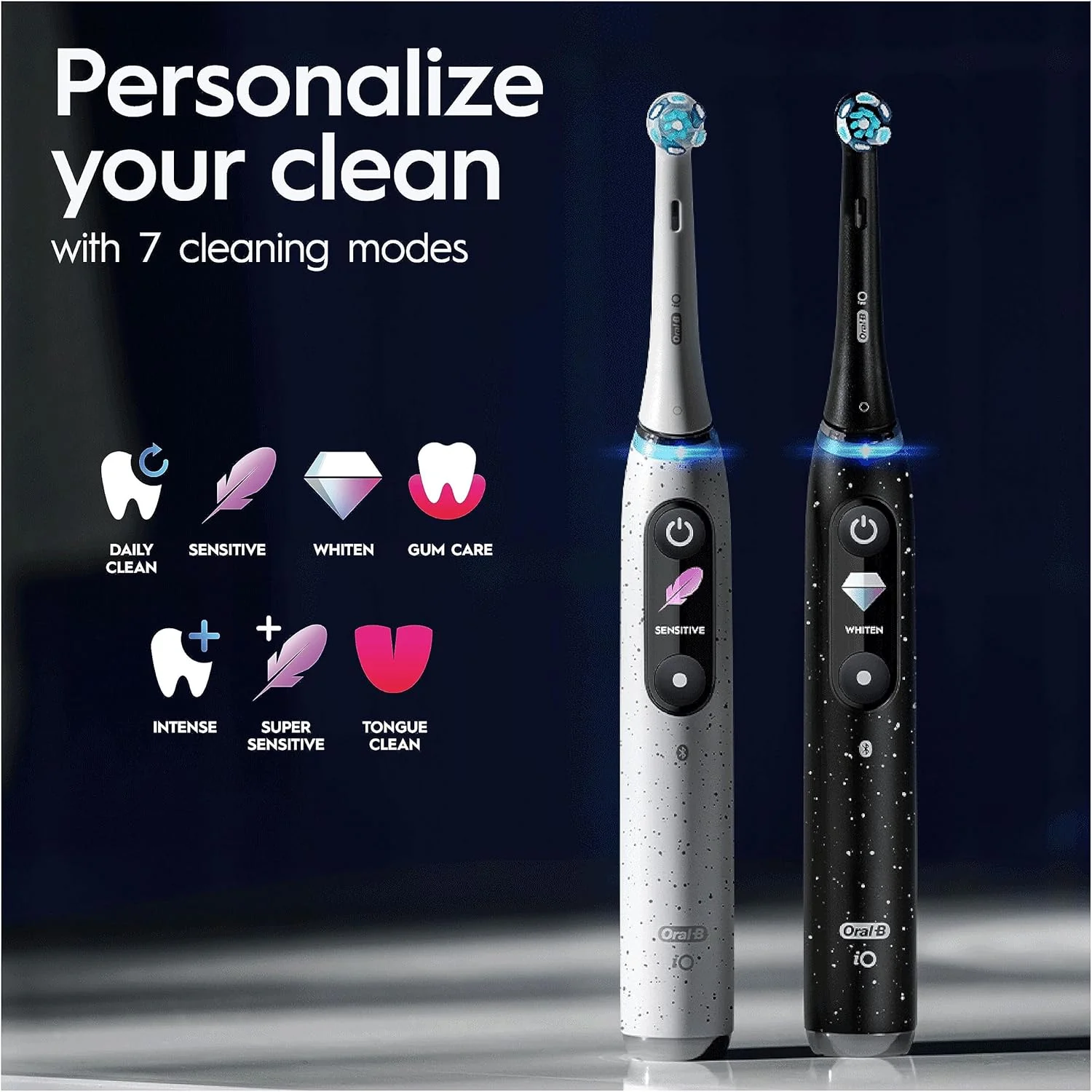 مسواک برقی بزرگسالان Oral-B iO10، هدیه برای خانم ها/آقایان، 1 دسته، 3 سر مسواک، جعبه مسافرتی شارژ شونده، نگهدارنده سر مسواک، 7 حالت، دوشاخه 2 پین UK، مشکی کیهانی، مسواک Oral B IO مسواک برقی بزرگسالان Oral-B iO10، هدیه برای خانم ها/آقایان، 1 دسته، 3 سر مسواک، جعبه مسافرتی شارژ شونده، نگهدارنده سر مسواک، 7 حالت، دوشاخه 2 پین UK، مشکی کیهانی، مسواک Oral B IO