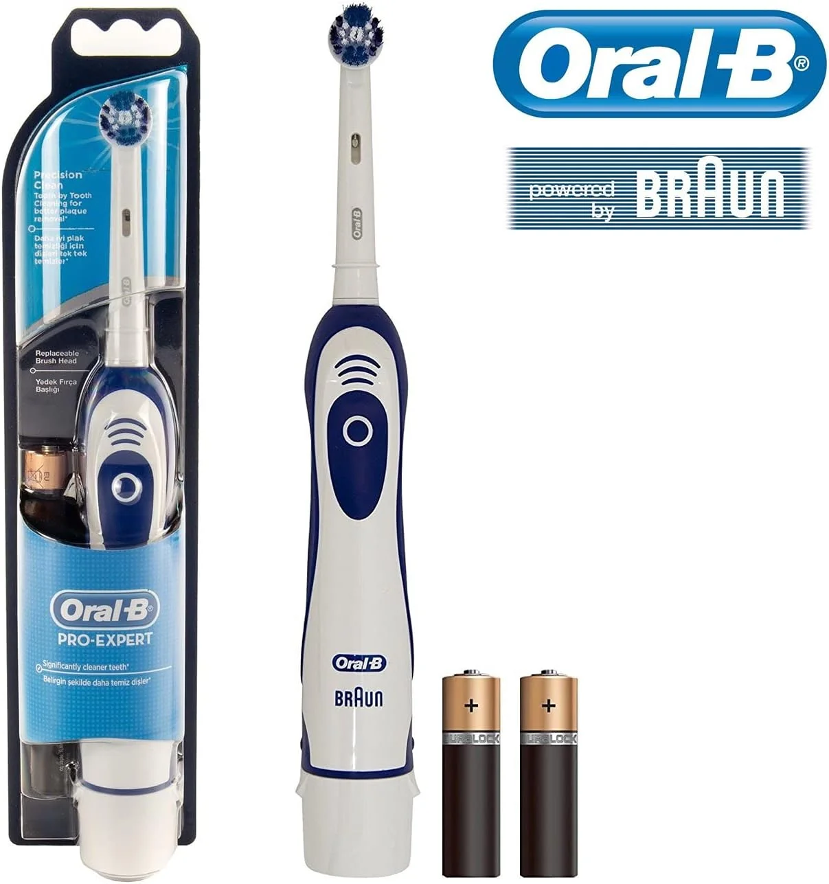 مسواک برقی اورال-بی مدل DB4.010، نظافت دقیق، سفید/آبی مسواک برقی اورال-بی مدل DB4.010، نظافت دقیق، سفید/آبی