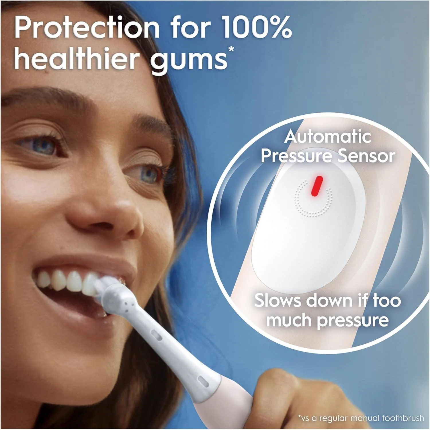 مسواک برقی اورال-بی iO 2 صورتی روشن، مناسب بزرگسالان، دارای 3 حالت تمیز کردن، محافظت از لثه، برس نرم، به همراه لوازم جانبی و شارژر مسواک برقی اورال-بی iO 2 صورتی روشن، مناسب بزرگسالان، دارای 3 حالت تمیز کردن، محافظت از لثه، برس نرم، به همراه لوازم جانبی و شارژر