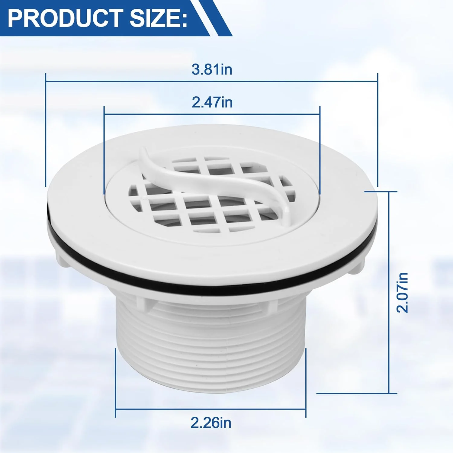 صافی ورودی استخر برای پمپ های فیلتر اینتکس با شلنگ 1-1/2 اینچی، کیت صافی ورودی رزوه ای برای مخزن و استخرها، اتصال دهنده صافی رزوه ای شامل واشر لاستیکی و مهره صافی صافی ورودی استخر برای پمپ های فیلتر اینتکس با شلنگ 1-1/2 اینچی، کیت صافی ورودی رزوه ای برای مخزن و استخرها، اتصال دهنده صافی رزوه ای شامل واشر لاستیکی و مهره صافی