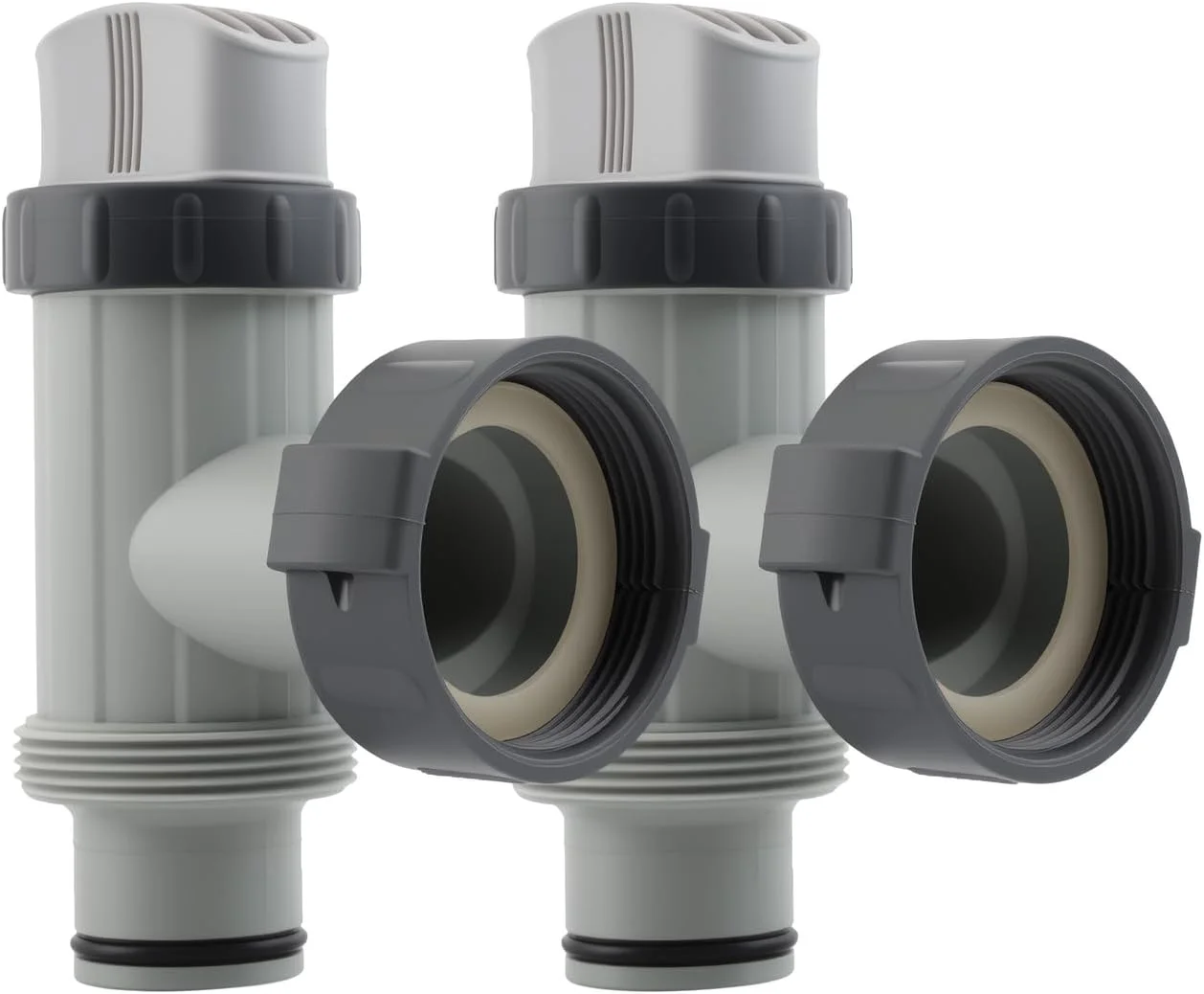 شیر پلانجر 10747 سازگار با قطعات و لوازم جانبی استخر اینتکس، جایگزینی شیر پلانجر روشن/خاموش برای استخر شنای روی زمین و پمپ فیلتر استخر (10747-2) شیر پلانجر 10747 سازگار با قطعات و لوازم جانبی استخر اینتکس، جایگزینی شیر پلانجر روشن/خاموش برای استخر شنای روی زمین و پمپ فیلتر استخر (10747-2)