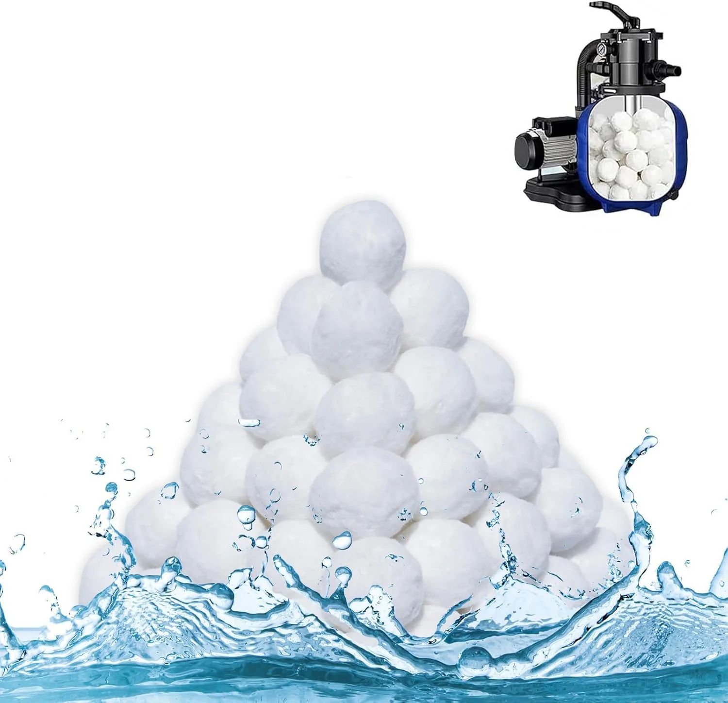 توپ های فیلتر استخر 500 گرمی، توپ های فیلتر سازگار با محیط زیست برای فیلترهای شنی استخر، توپ فیلتر استخر برای پمپ فیلتر شنی برای استخر رو زمینی، توپ های فیلتر سازگار با محیط زیست قابل استفاده مجدد جایگزین شن فیلتر استخر توپ های فیلتر استخر 500 گرمی، توپ های فیلتر سازگار با محیط زیست برای فیلترهای شنی استخر، توپ فیلتر استخر برای پمپ فیلتر شنی برای استخر رو زمینی، توپ های فیلتر سازگار با محیط زیست قابل استفاده مجدد جایگزین شن فیلتر استخر