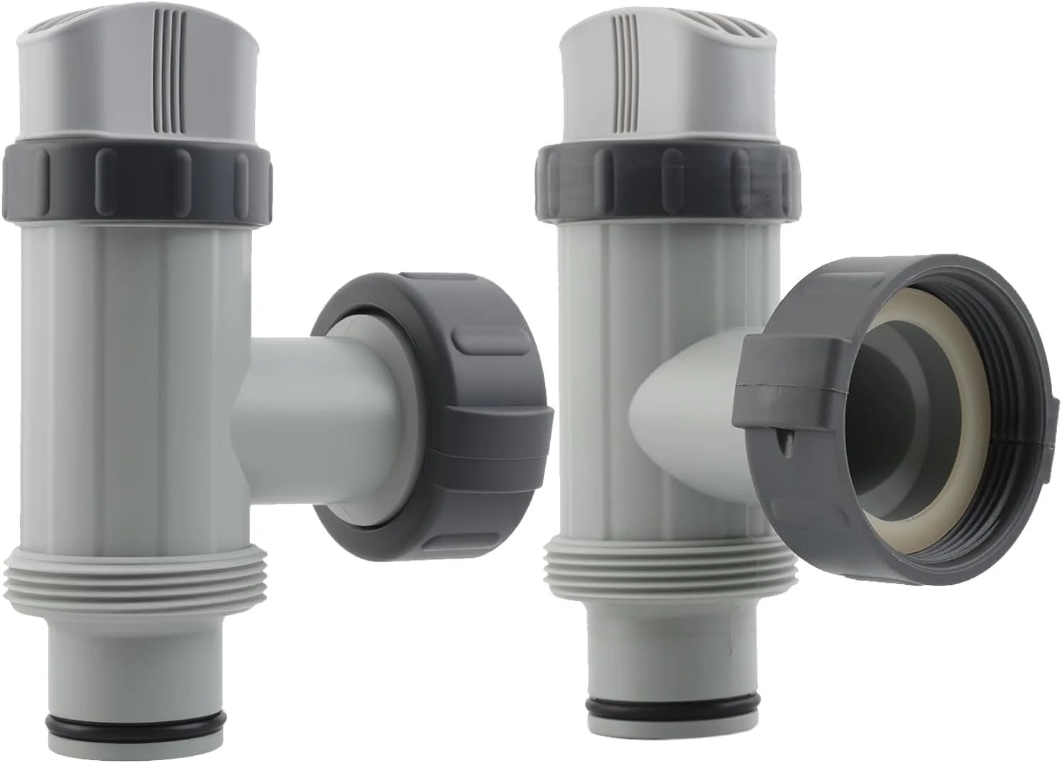 شیر پلانجر 10747 سازگار با قطعات و لوازم جانبی استخر اینتکس، جایگزینی شیر پلانجر روشن/خاموش برای استخر شنای روی زمین و پمپ فیلتر استخر (10747-2) شیر پلانجر 10747 سازگار با قطعات و لوازم جانبی استخر اینتکس، جایگزینی شیر پلانجر روشن/خاموش برای استخر شنای روی زمین و پمپ فیلتر استخر (10747-2)