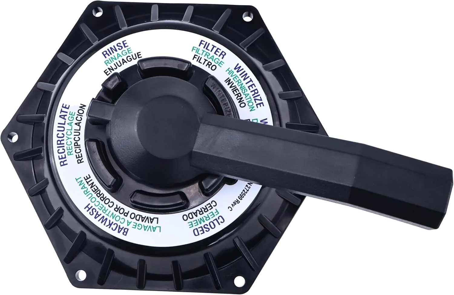 مجموعه شیر بالایی جریان بالا Holdia 272531 سازگار با فیلترهای شنی استخر و اسپا Pentair Sand Dollar شیر استوانه ای شنی 6 طرفه 1-1/2 اینچی شیر چند راهه استخر و اسپا 262504 262505 262506 مجموعه شیر بالایی جریان بالا Holdia 272531 سازگار با فیلترهای شنی استخر و اسپا Pentair Sand Dollar شیر استوانه ای شنی 6 طرفه 1-1/2 اینچی شیر چند راهه استخر و اسپا 262504 262505 262506