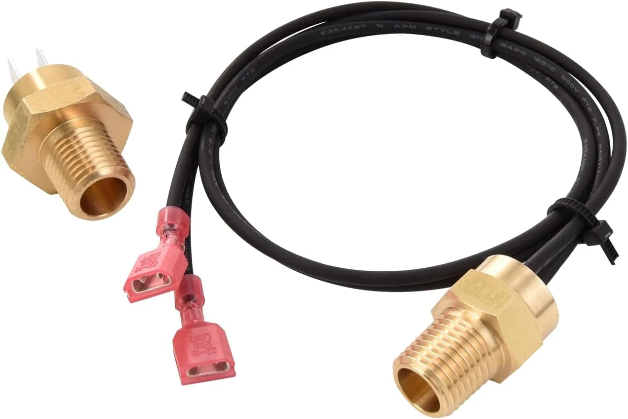 کیت جایگزینی سنسور hodflop HAXHLI1930 و سیم‌های سوئیچ حد بالای FDXLHLI1930 با دمای 135 درجه فارنهایت سازگار با بخاری استخر سری H هایوارد مدل‌های H150FD-H500FD, H150FDN-H500FDN, H150FDP-H500FDP