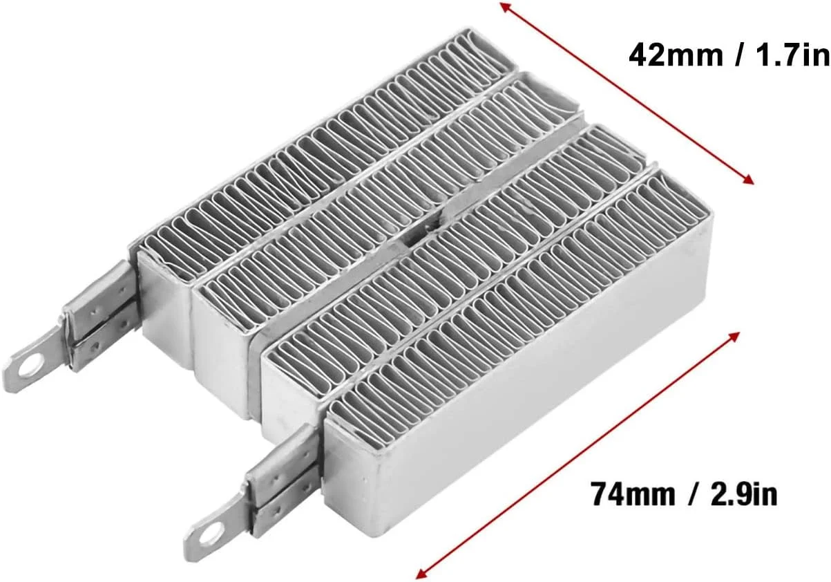 صفحه گرمایشی ترمیستور برای جامدات و گاز (24 ولت 150 وات)