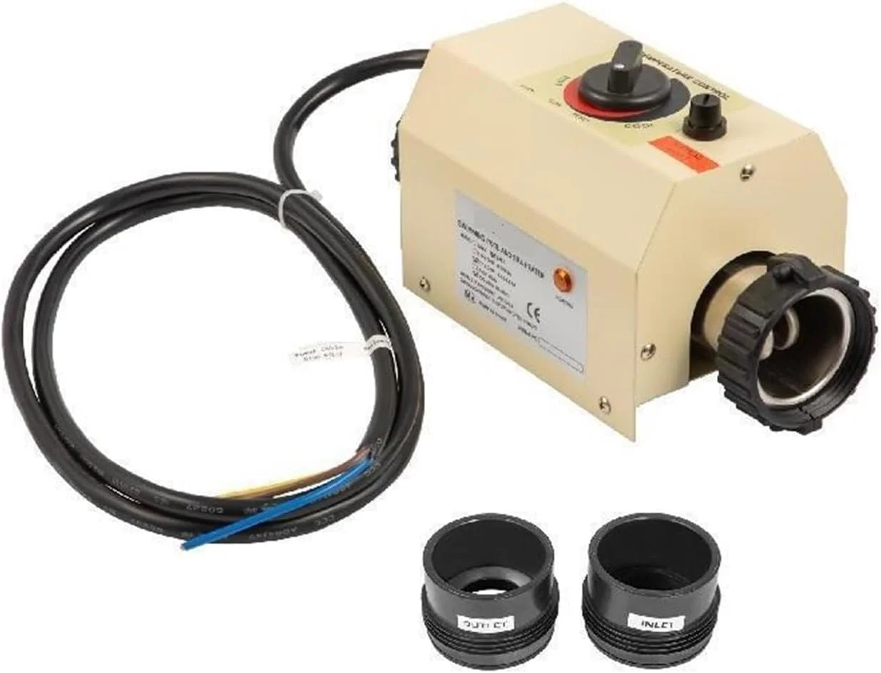 هیتر استخر و جکوزی، بخاری آب برقی کوچک 2 کیلو وات، بخاری استخر ترموستات، جکوزی ماساژ، وان آب گرم (50 میلی متر)