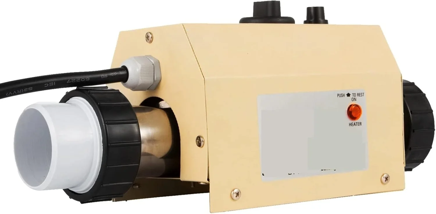 گرمکن استخر و جکوزی سخان حمام السباحة 2 کیلو وات پمپ گرمکن آب برقی اسپا 48 میلی متر 50 میلی متر تجهیزات استخر ترموستات آب گرمکن استخر و جکوزی سخان حمام السباحة 2 کیلو وات پمپ گرمکن آب برقی اسپا 48 میلی متر 50 میلی متر تجهیزات استخر ترموستات آب