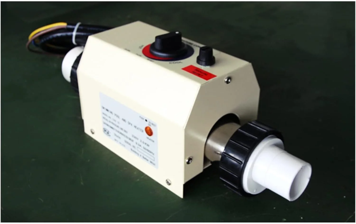 گرمکن استخر و جکوزی 3 کیلووات، مناسب برای حفظ دمای ثابت آب استخر، حمام و تجهیزات کوچک ترموستات اسپا