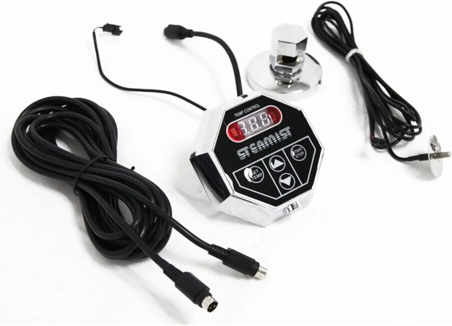 بخاری استخر و جکوزی 6 کیلووات ژنراتور بخار اتاق سونا بخار مرطوب سونا بخار مرطوب نمایشگر دیجیتال خارجی بخار سریع برای سونا خانگی اسپا